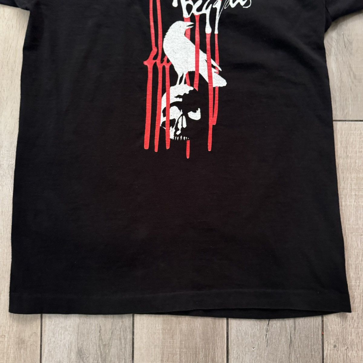 Band Tees × JNCO × Stussy Vintage 90s Black Work Rock Band Graphic Tee Fits M Size US M / EU 48-50 / 2 - 19 Thumbnail