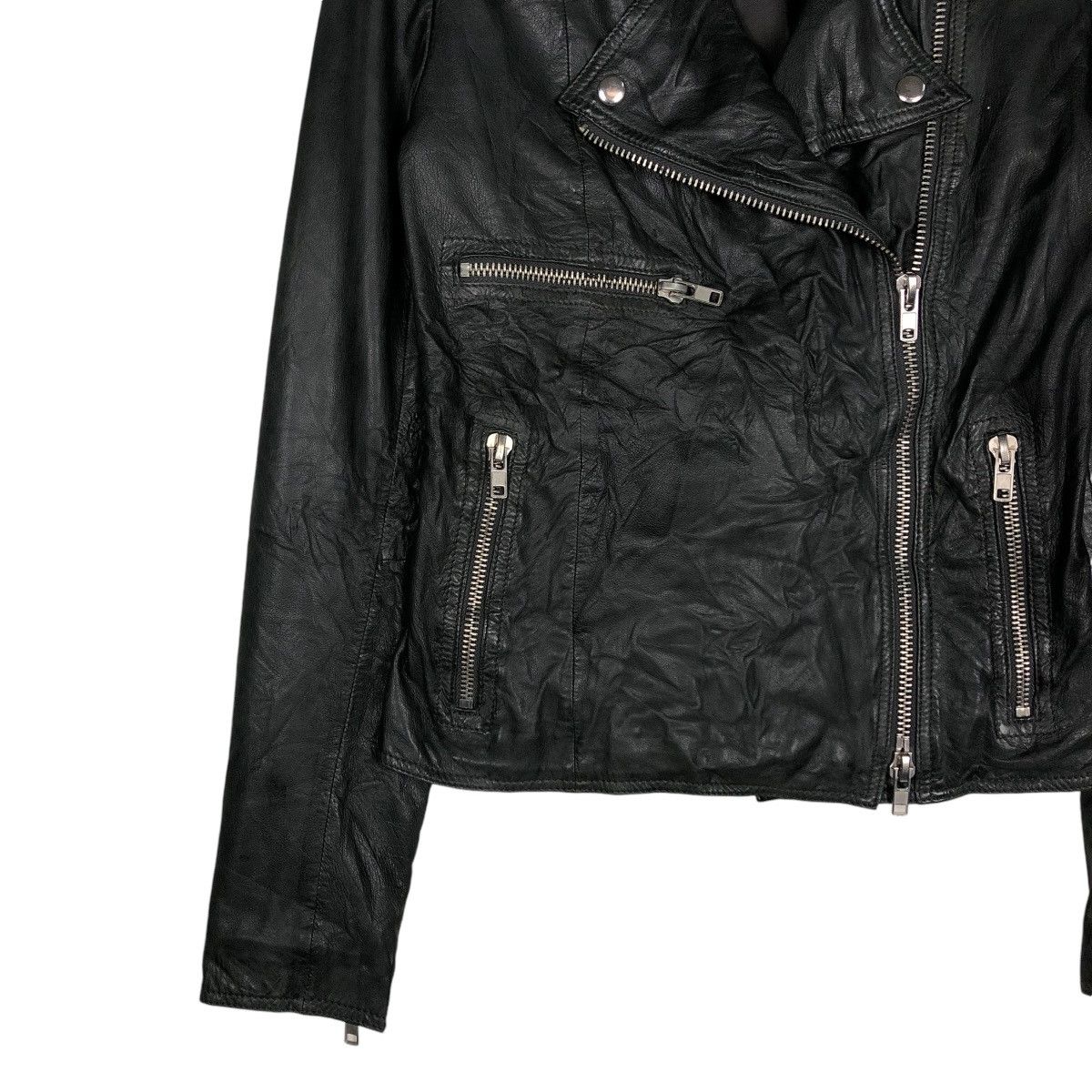 Seditionaries 🔥VINTAGE DOUBLE COLLAR LEATHE JACKET SWORD 14th ADDICTION Size US M / EU 48-50 / 2 - 6 Thumbnail