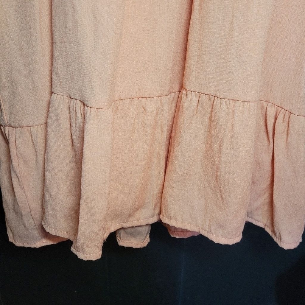 LSDworldpeace Peach Love, peach dress, NWT, Size 26w Size 4XL / US 24-26 - 4 Thumbnail
