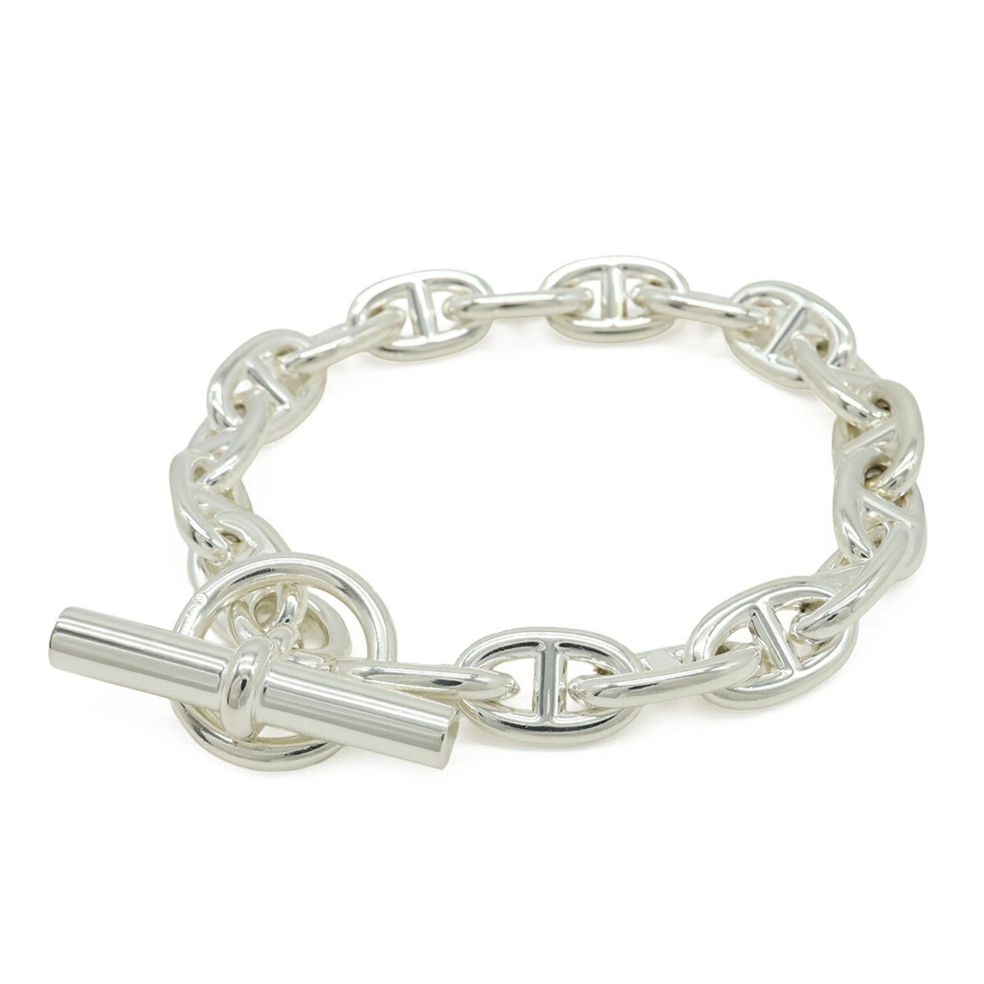 Hermes HERMES Chaine d'Ancre Bracelet MM 18 links Ag925 SV925 Silver Size ONE SIZE - 1 Thumbnail