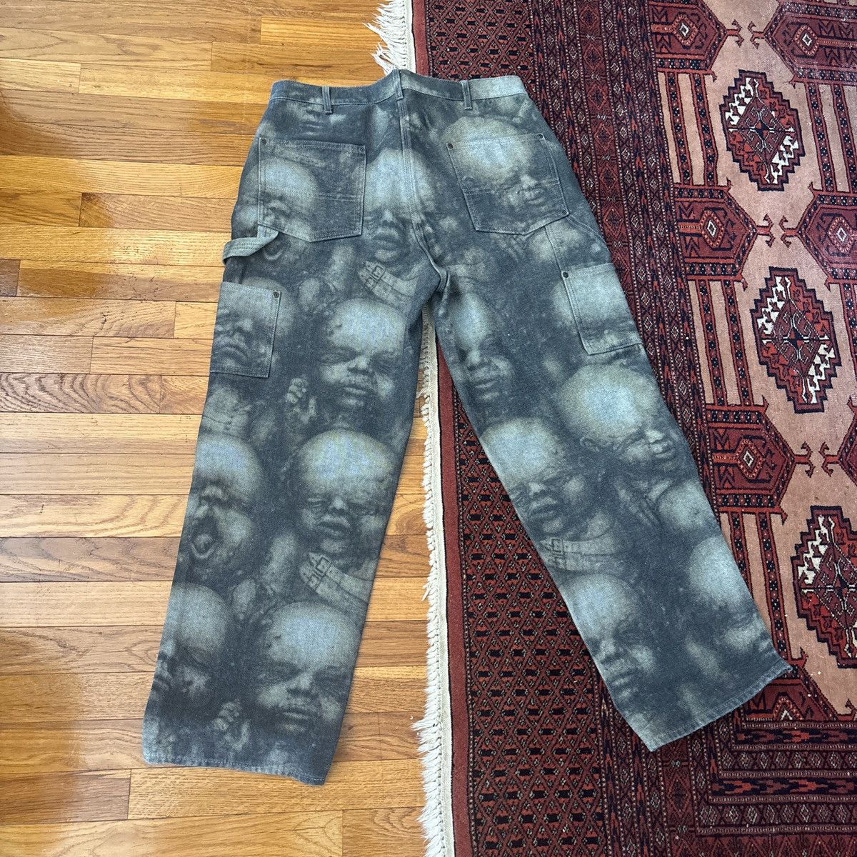 Supreme Supreme x H.R. Giger double knee jean | Grailed