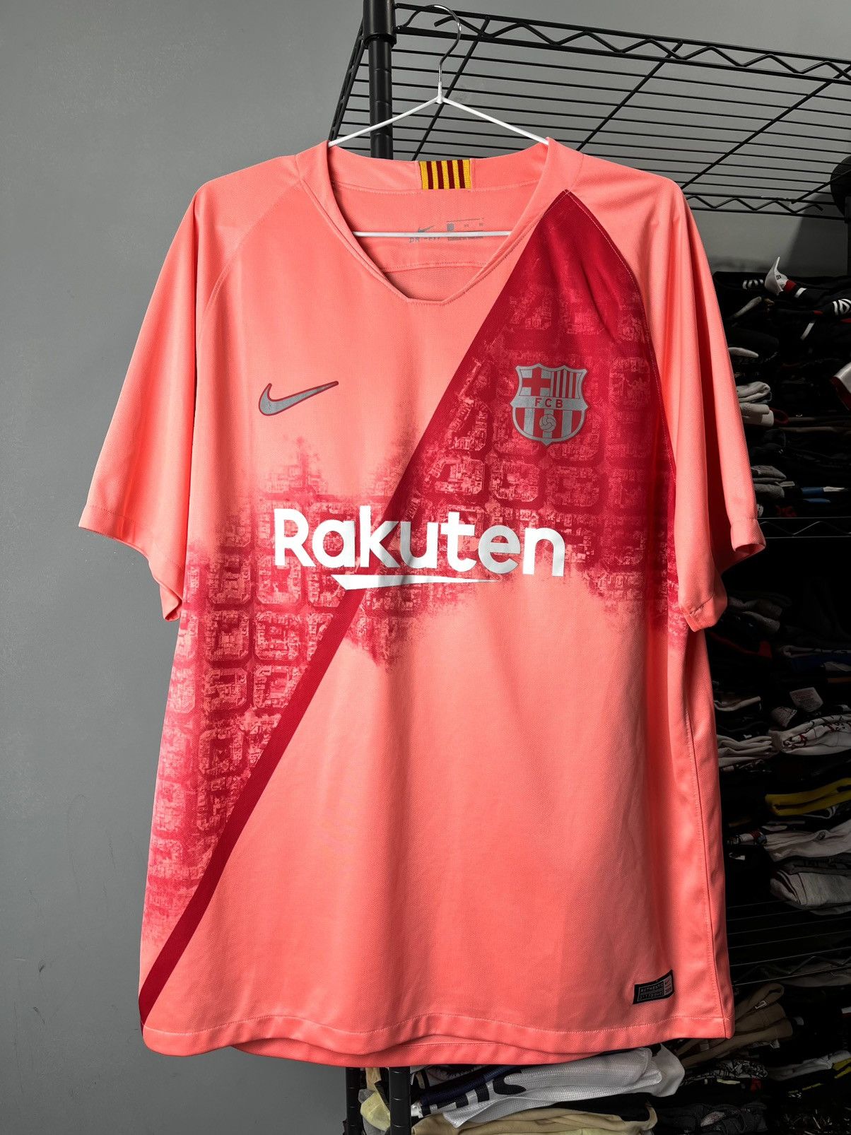 Nike Nike Barcelona 2018 2019 Third Football Soccer Jersey Size US XL / EU 56 / 4 - 1 Thumbnail