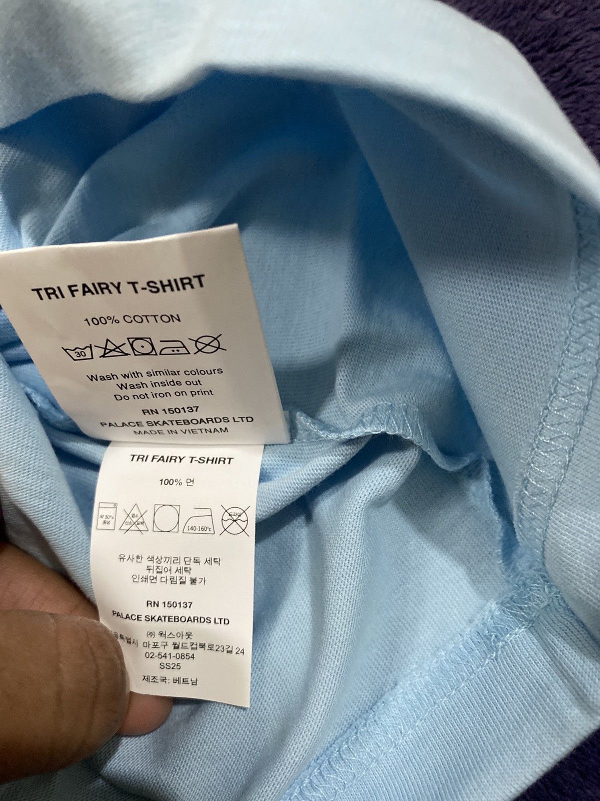 Palace Palace Tri Fairy T-Shirt (SS25) Skyline Blue Size US S / EU 44-46 / 1 - 5 Thumbnail