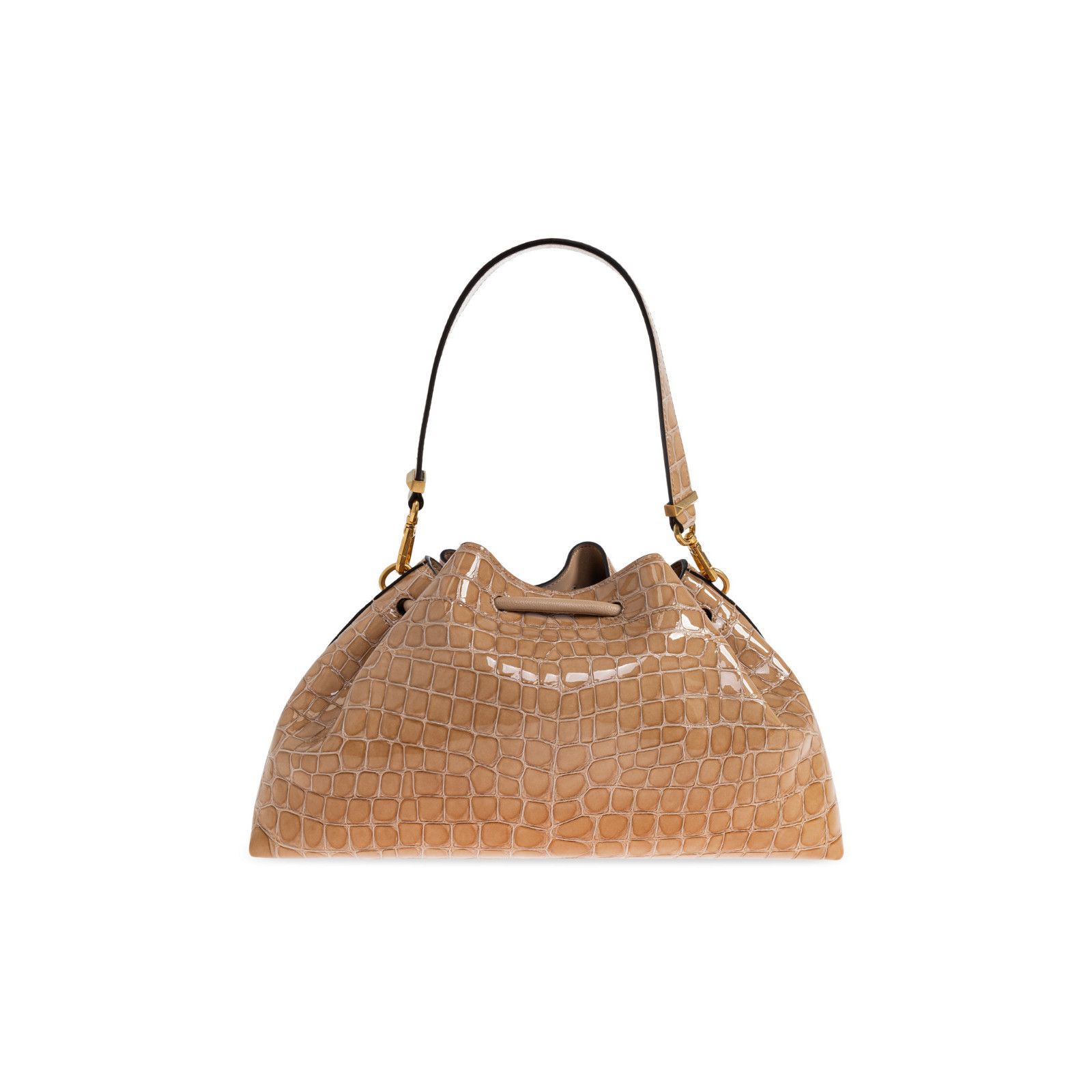 Jimmy Choo Jimmy Choo Cinch Brown Leather Shoulder Bag New & Authentic Size ONE SIZE - 2 Thumbnail