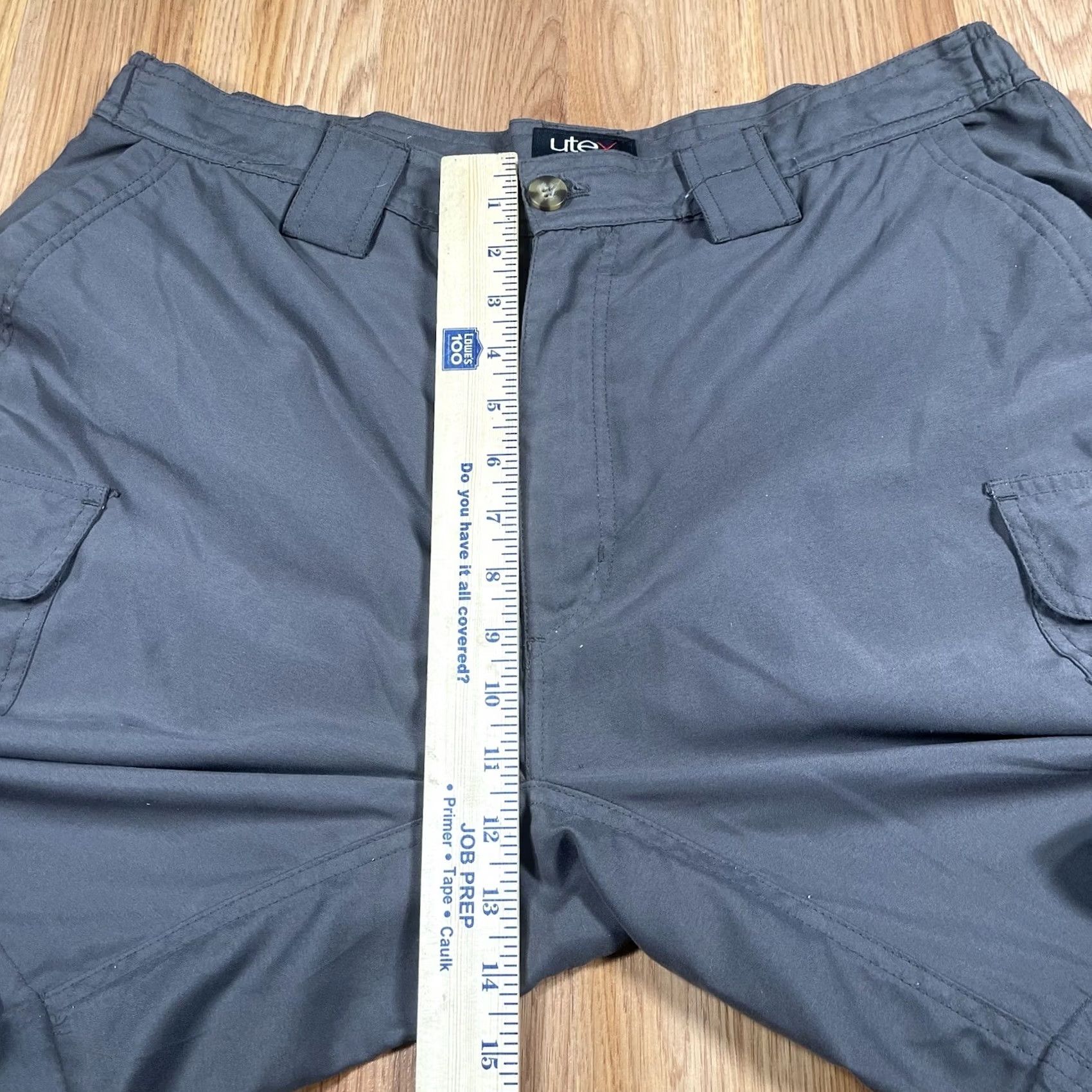 Vintage Utex Canada Convertible Cargo Pants Shorts Mens L Large 36-38 Gray Poly Cargo Pocket Zip-off Leg Hiking Fishing Shirts? Size US 33 - 5 Thumbnail