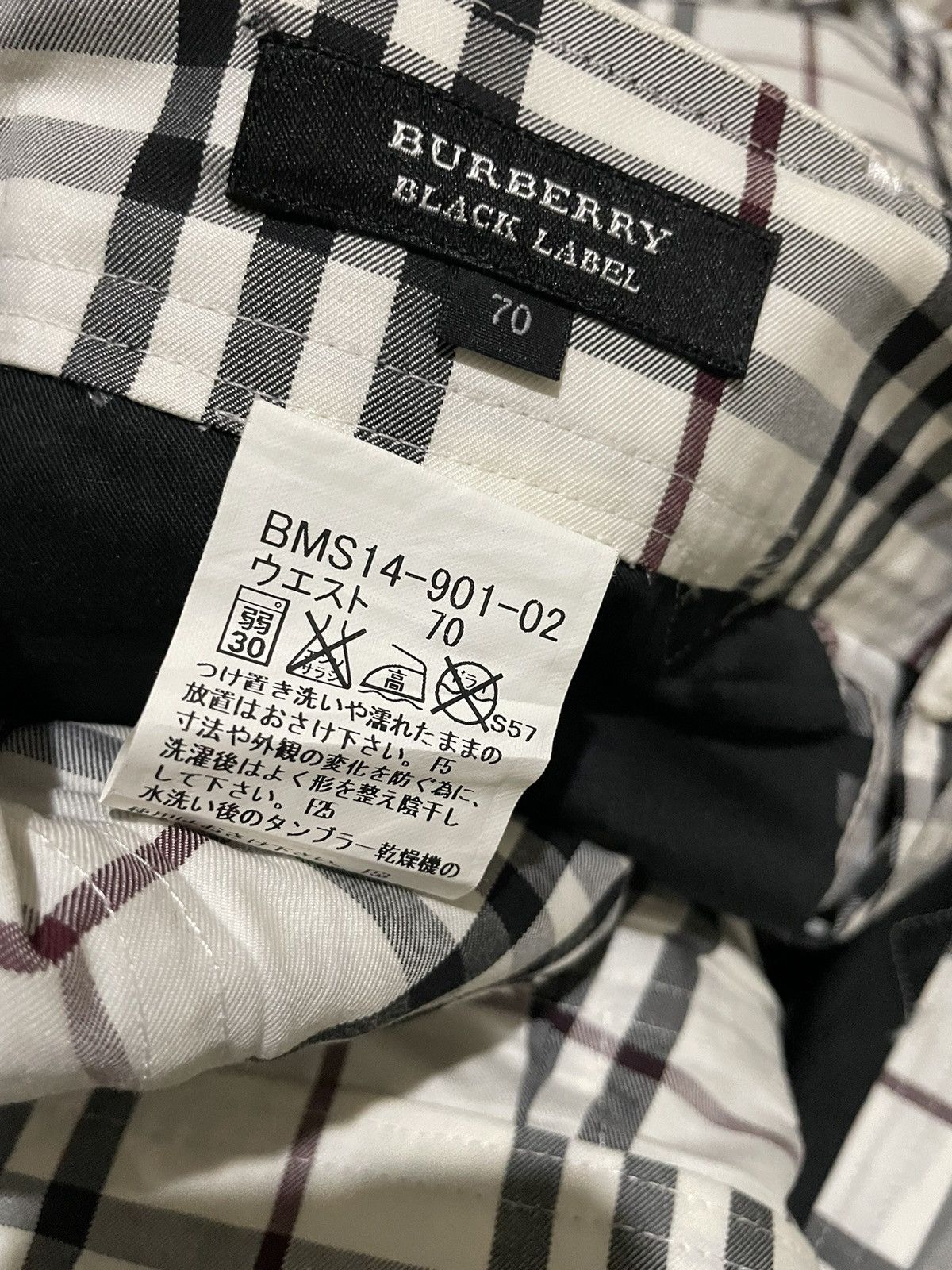 Black Label Burberry Blacklabel Checkered Pants Size US 30 / EU 46 - 14 Thumbnail