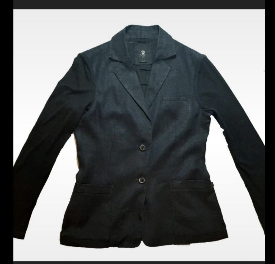 Adidas LINEN BLAZER ADIDAS SLVR SAMPLE Size S / US 4 / IT 40 - 1 Thumbnail