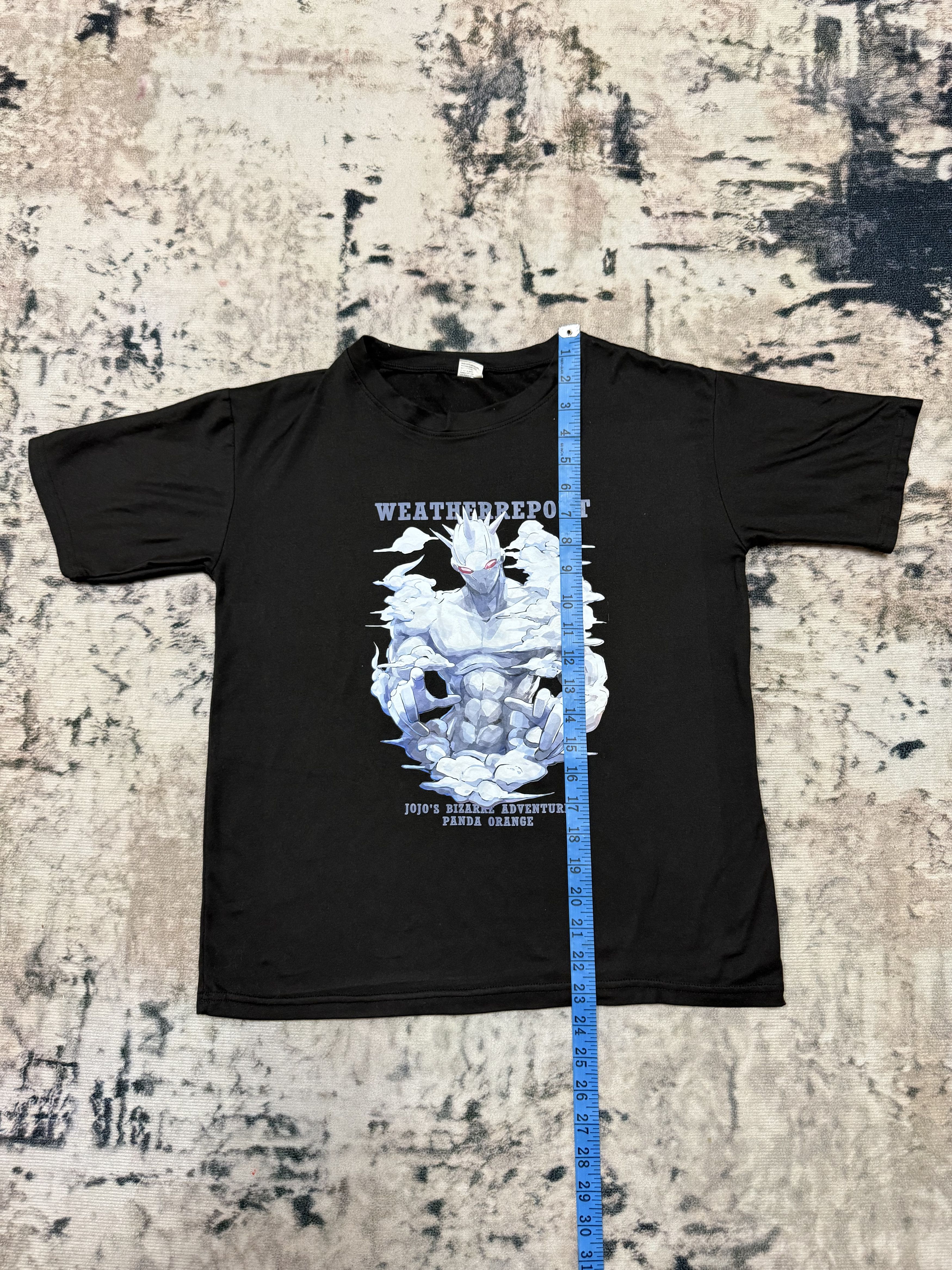 Anime Jojo’s Bizare Adventure Panda Orange Anime Tshirt Youth Size XS / US 0-2 / IT 36-38 - 11 Thumbnail
