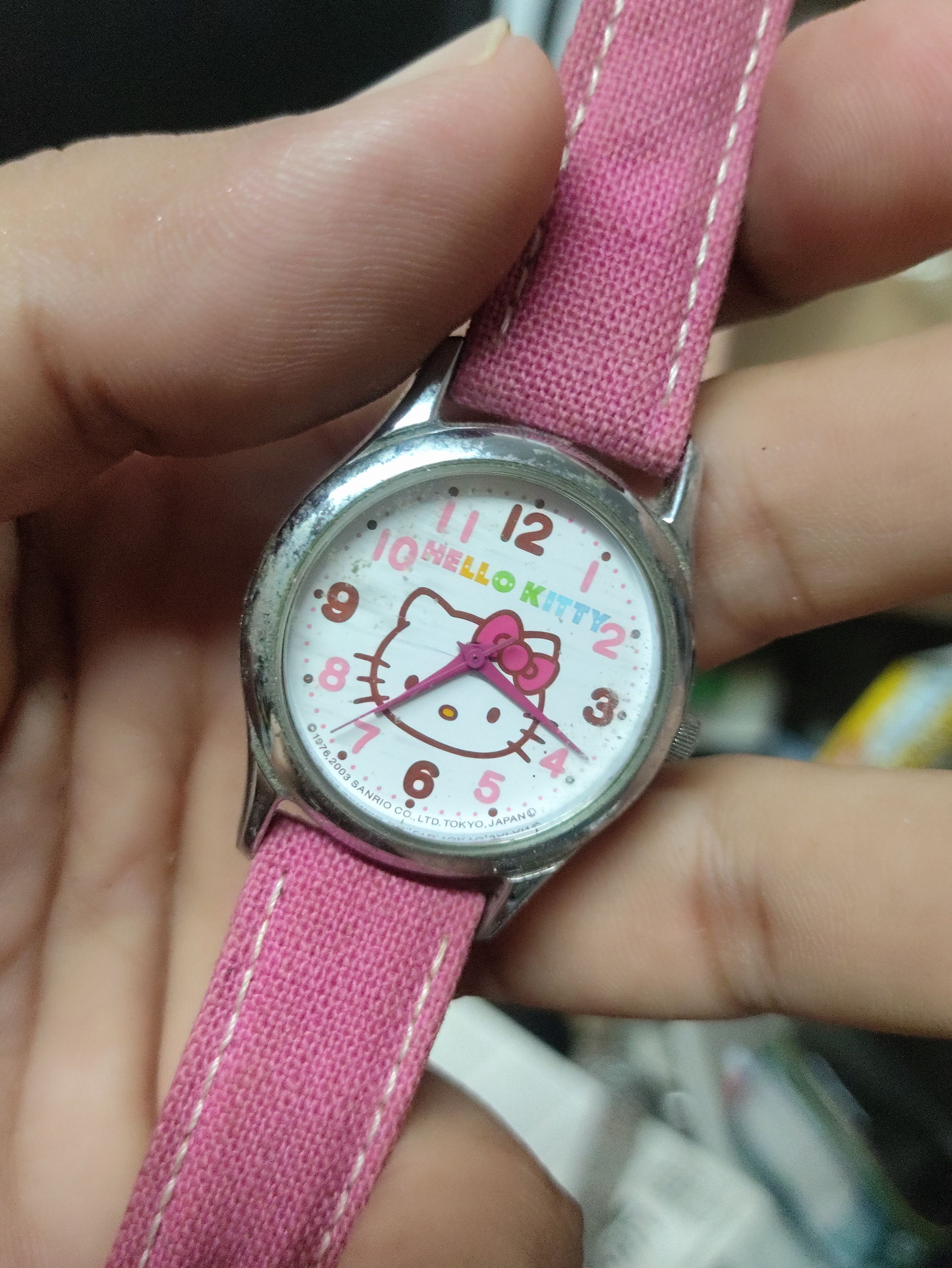 Vintage Vintage Hello Kitty Collection Japan Quartz Watch Size ONE SIZE - 1 Thumbnail