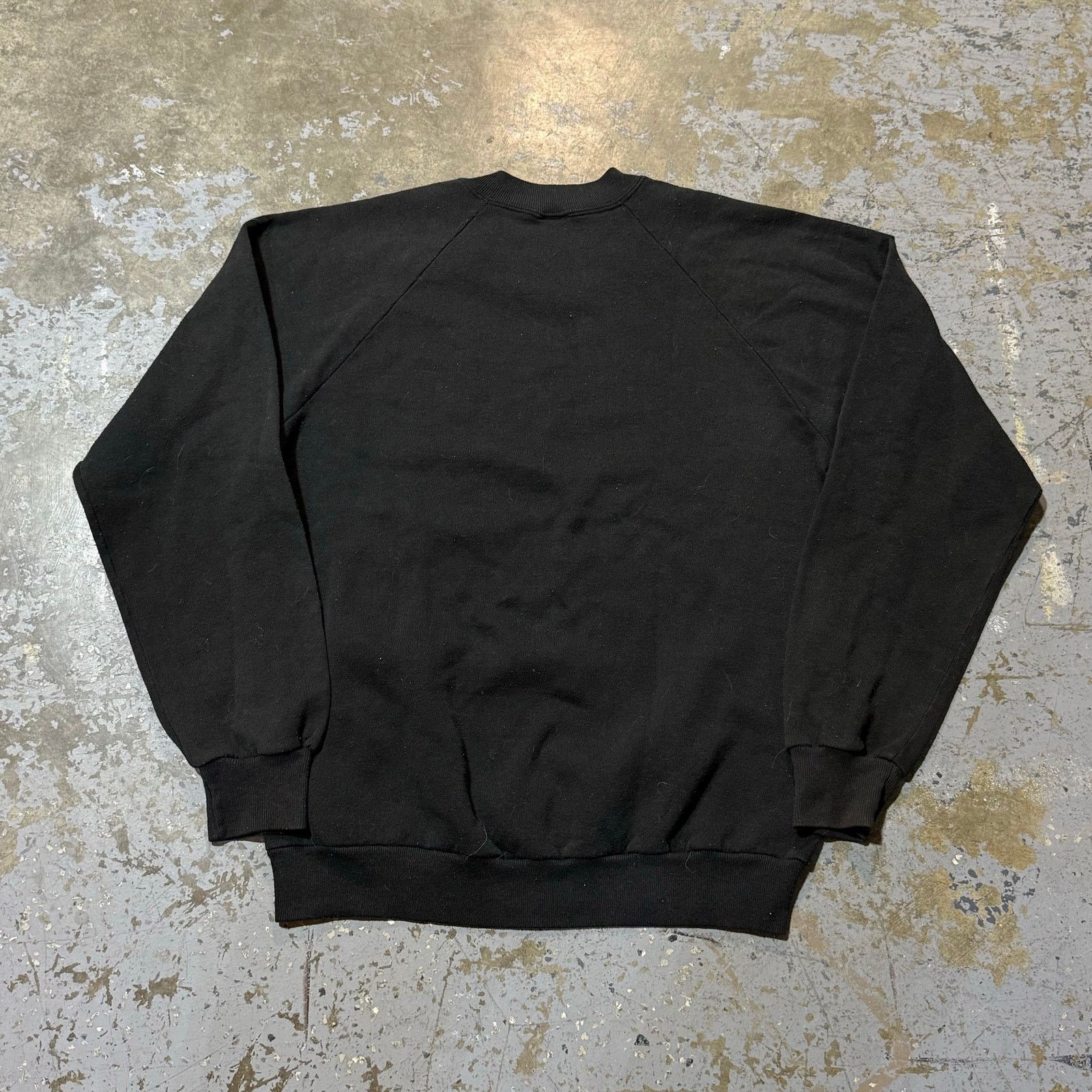 Jerzees Vintage 1987 LSJ Wolf In The Night Crewneck Size US M / EU 48-50 / 2 - 4 Thumbnail