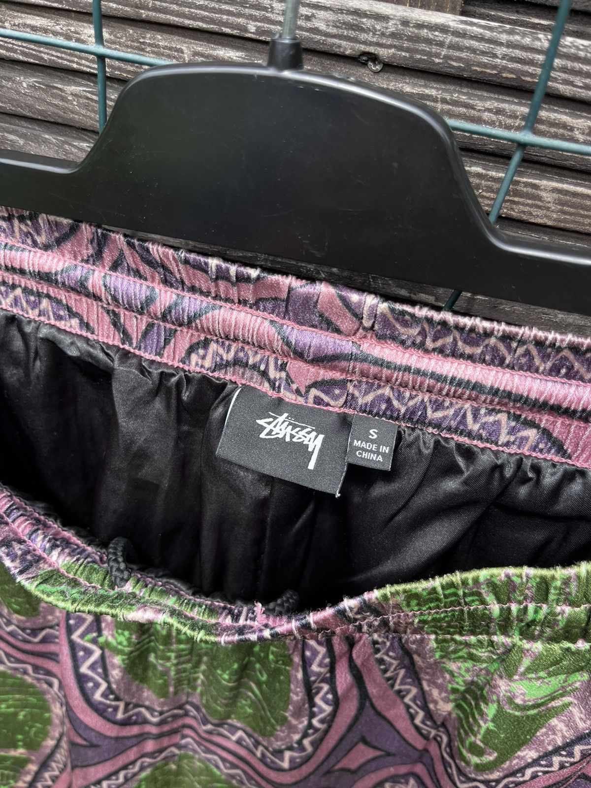 Other 🔴 STUSSY MASK PRINT STREETWEAR Y2K RARE HYPE SHORTS Size US 30 / EU 46 - 11 Thumbnail