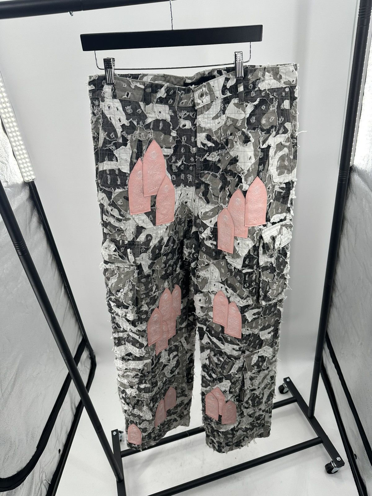 Who Decides War WHO DECIDES WAR camo patchwork pants 1/1 Size US 34 / EU 50 - 3 Thumbnail