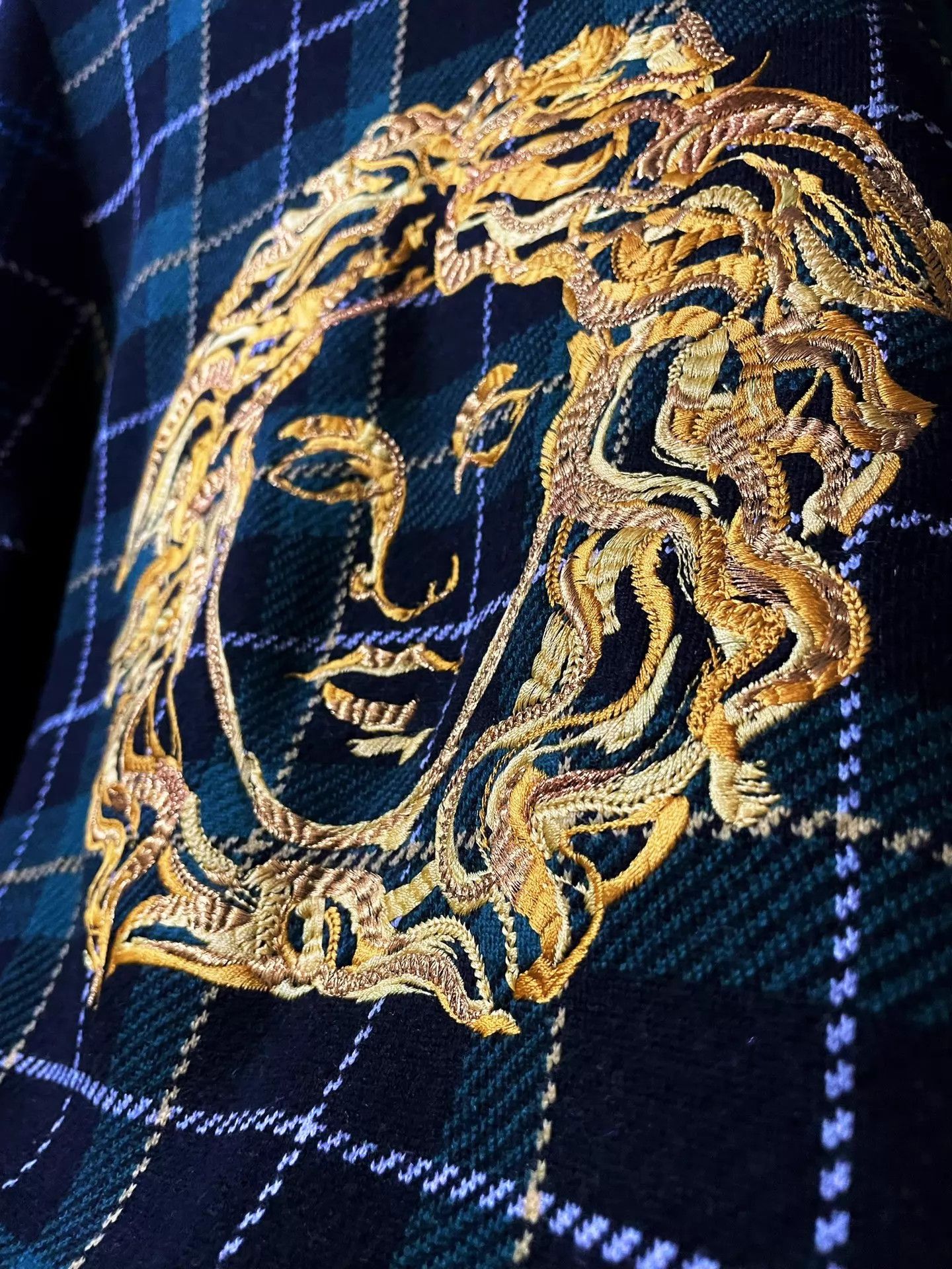 Versace Versace Limited 10K-Stitch Embroidered Sweatshirt Size S Size US S / EU 44-46 / 1 - 5 Thumbnail