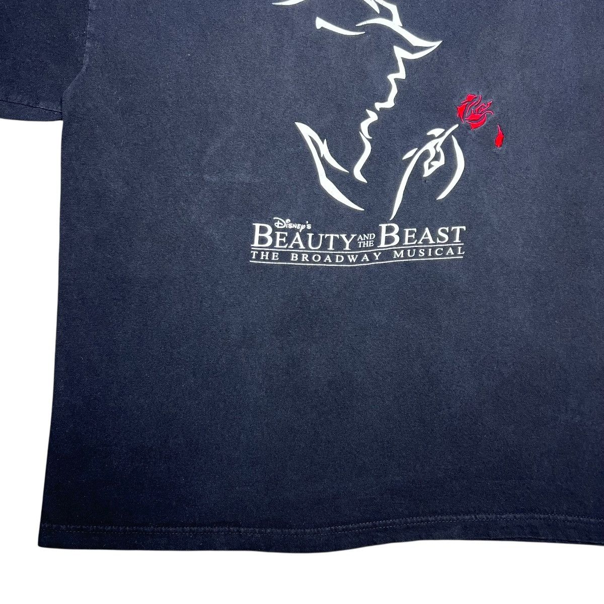 Disney Vintage 90s Disney Beauty And The Beast Broadway Musical Tee Size US XL / EU 56 / 4 - 8 Thumbnail