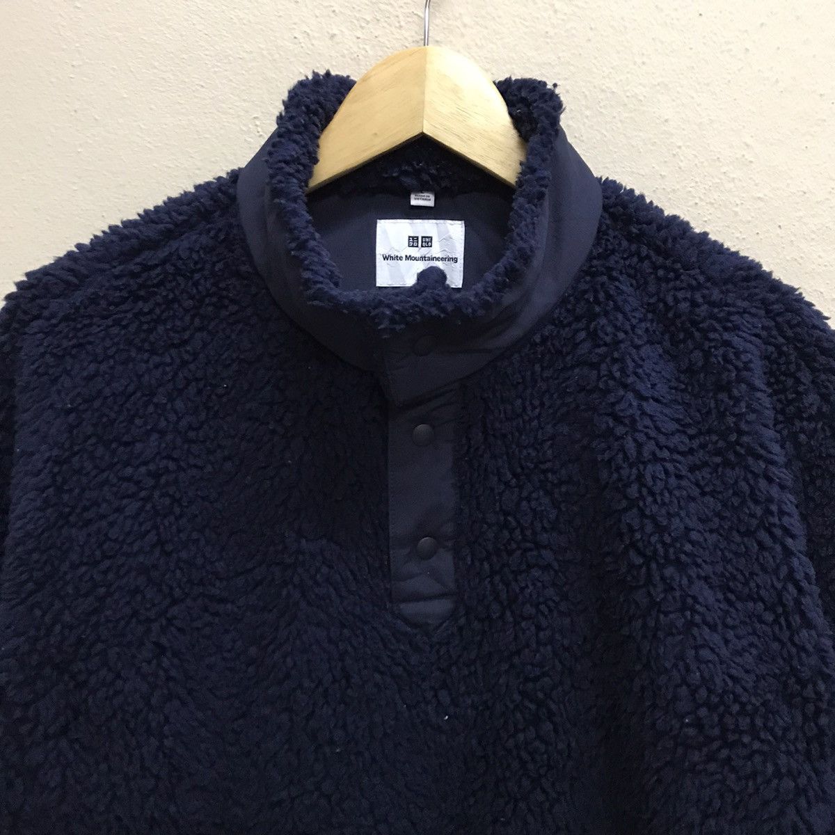 Japanese Brand × Uniqlo × White Mountaineering Uniqlo White Mountaineering Fleece Sherpa Sweater Size US M / EU 48-50 / 2 - 13 Thumbnail