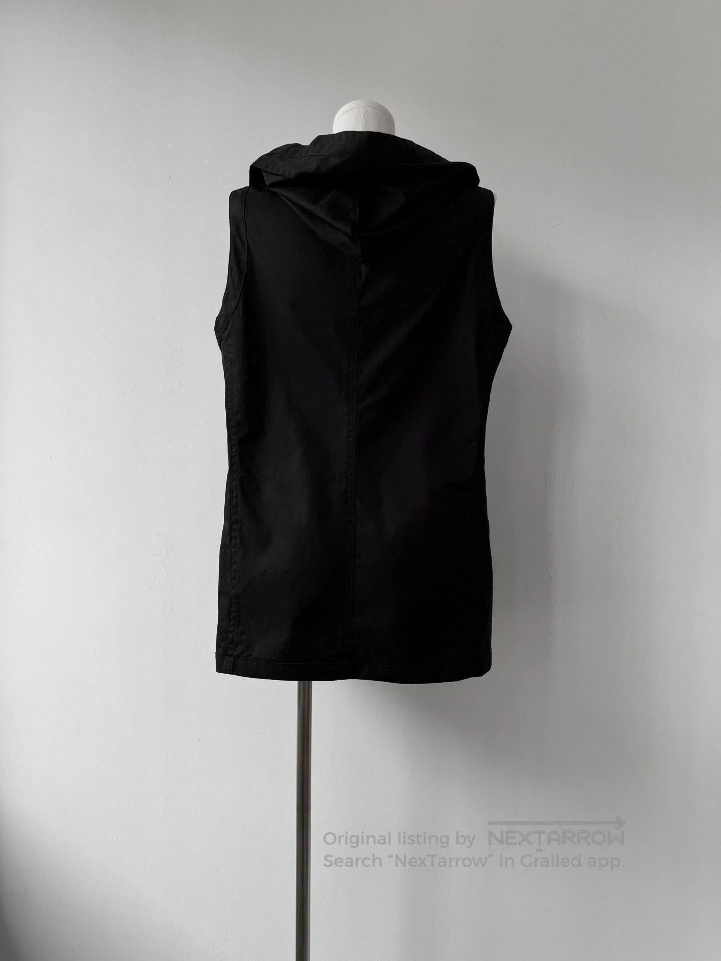 Y's Yohji Yamamoto Black Waterproof Vest. Size US M / EU 48-50 / 2 - 6 Thumbnail