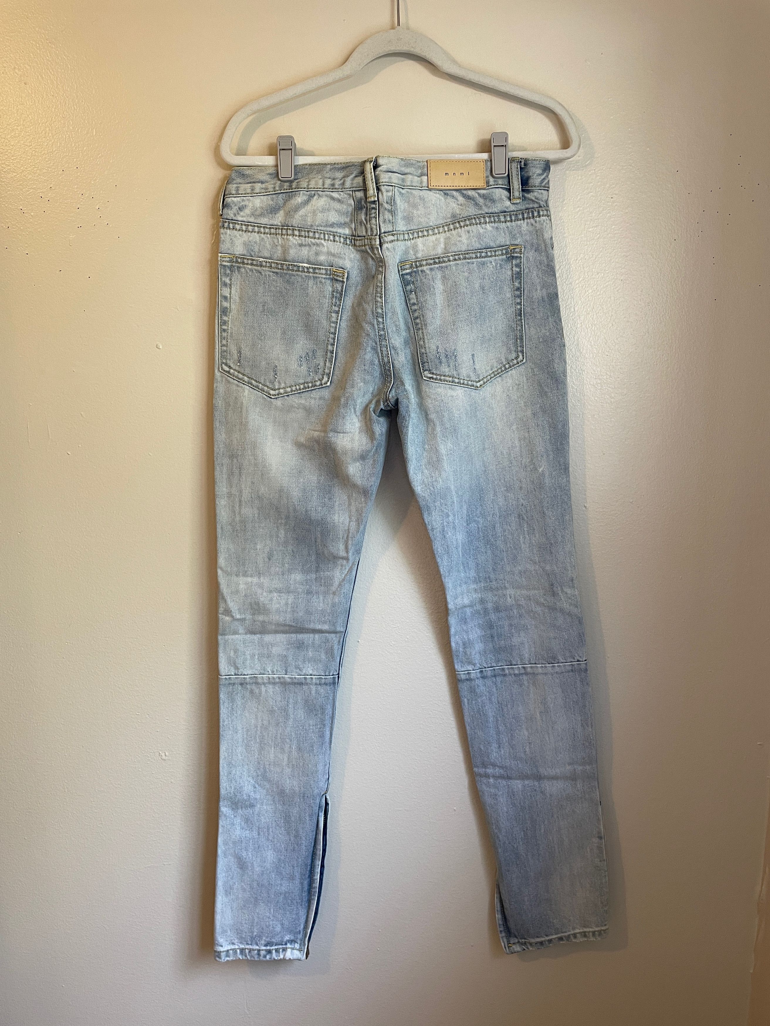 MNML MNML motorcycle biker Jeans Size US 32 / EU 48 - 7 Thumbnail