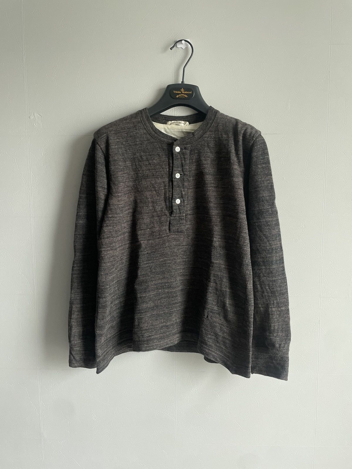 Comme des Garcons Comme des garcons henley neck long sleeve Size M / US 6-8 / IT 42-44 - 1 Thumbnail