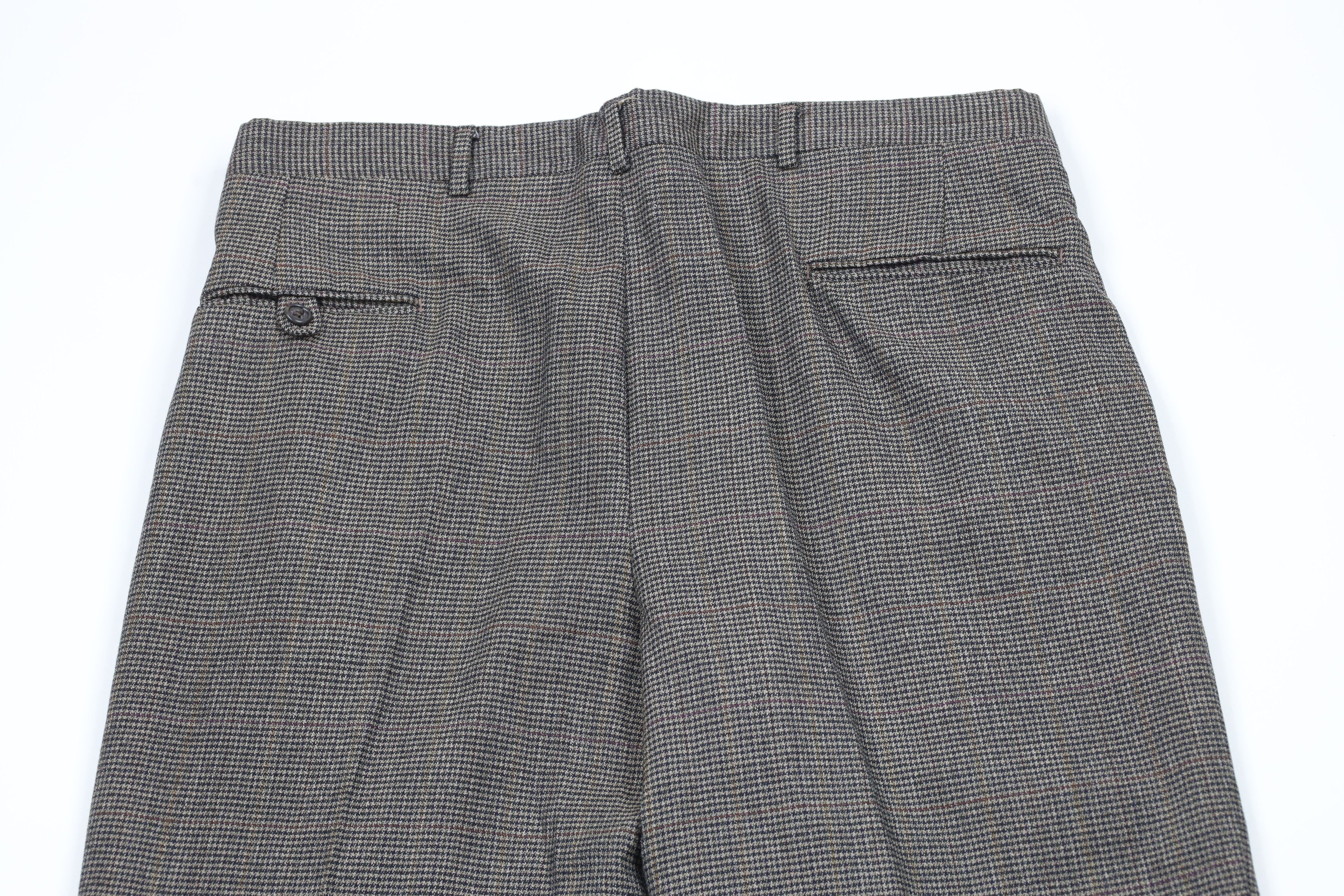 Vintage Vintage 60s 70s Rockabilly Houndstooth Wide Leg Pants USA Size US 34 / EU 50 - 10 Thumbnail