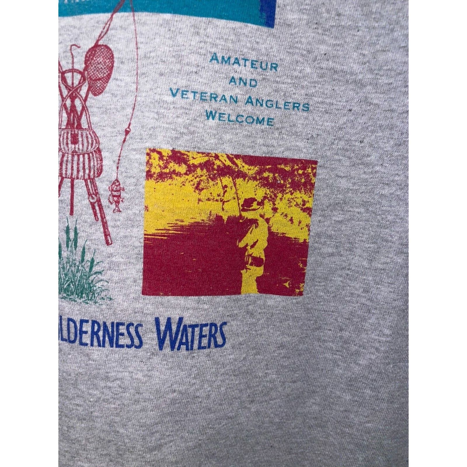 Gap Vintage Muskie Country Shirt Sioux Lookout Ontario Gap Tee M Size US M / EU 48-50 / 2 - 7 Thumbnail