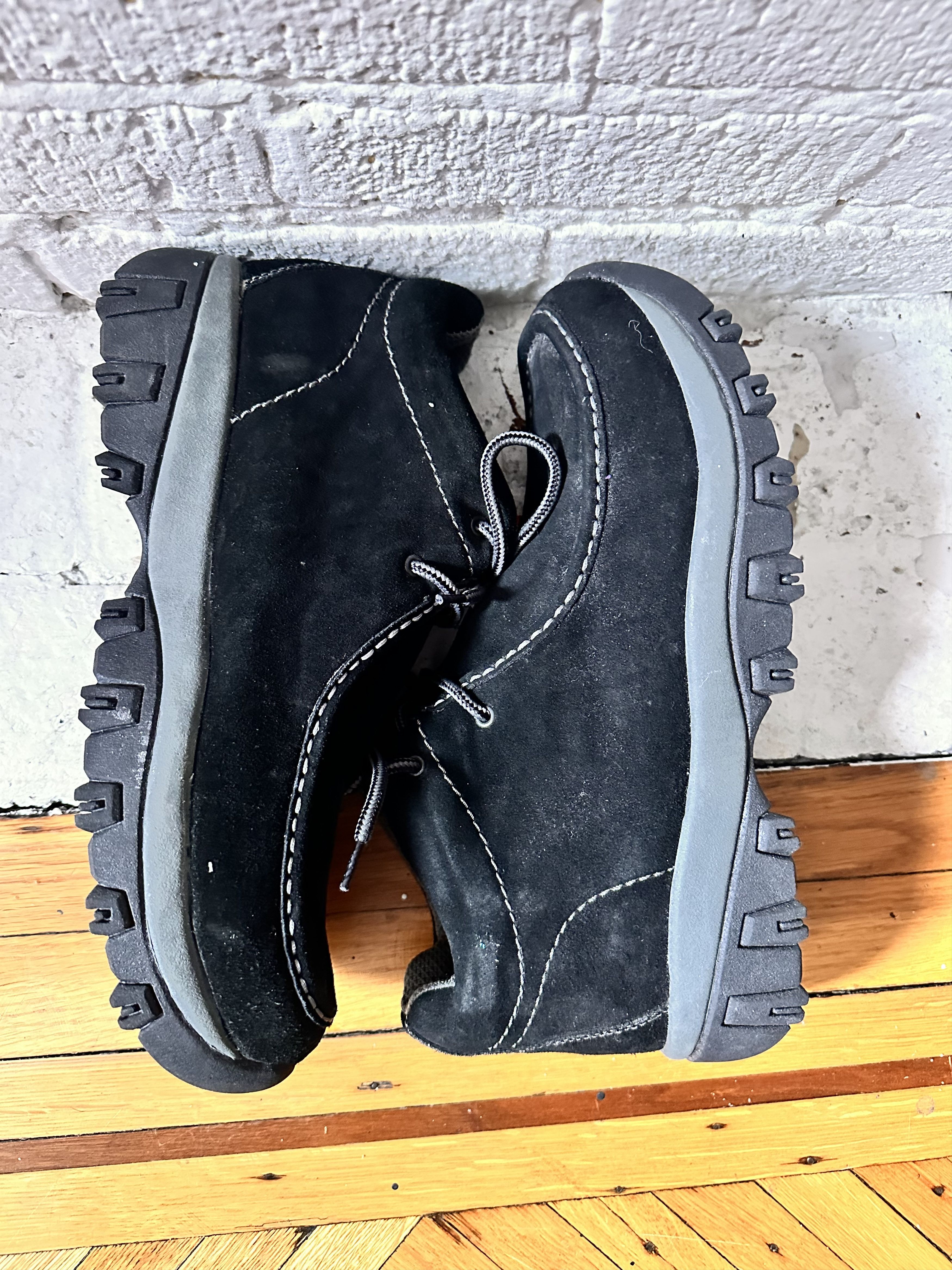 Route 66 NEW ROUTE 66 90s STYLE BLACK SUEDE LUG BOOTS _13 Size US 13 / EU 46 - 3 Thumbnail