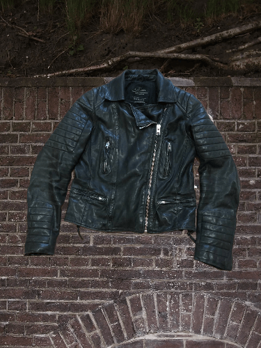Allsaints All Saints Womens Leather Biker Black Jacket Size 6 Size M / US 6-8 / IT 42-44 - 1 Thumbnail