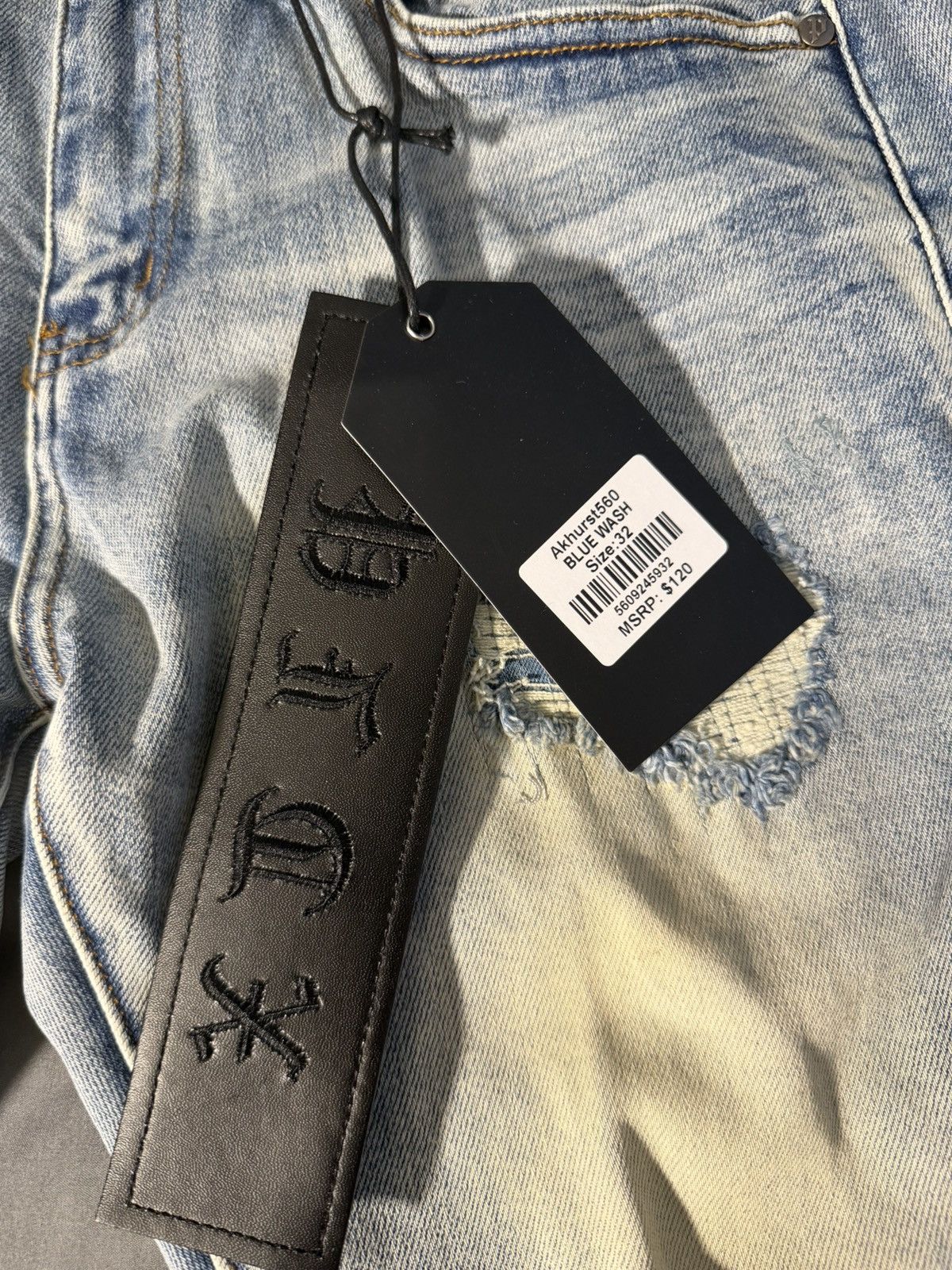 Other Blue Wash Politic Jeans Skinny Size US 32 / EU 48 - 3 Thumbnail