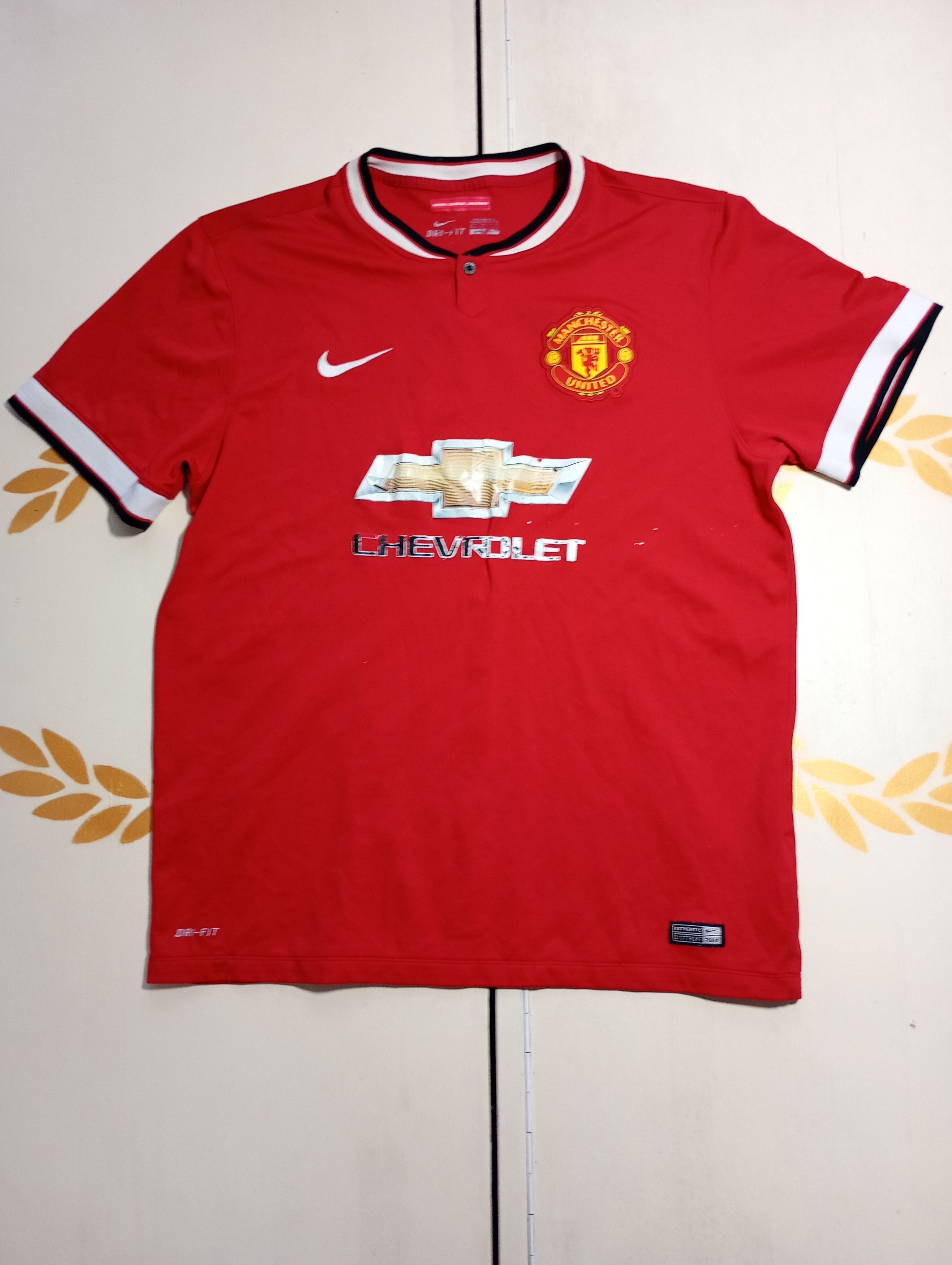Nike Nike Manchester United Home Jersey 7 Di Maria 2014-2015 Size US XL / EU 56 / 4 - 2 Thumbnail