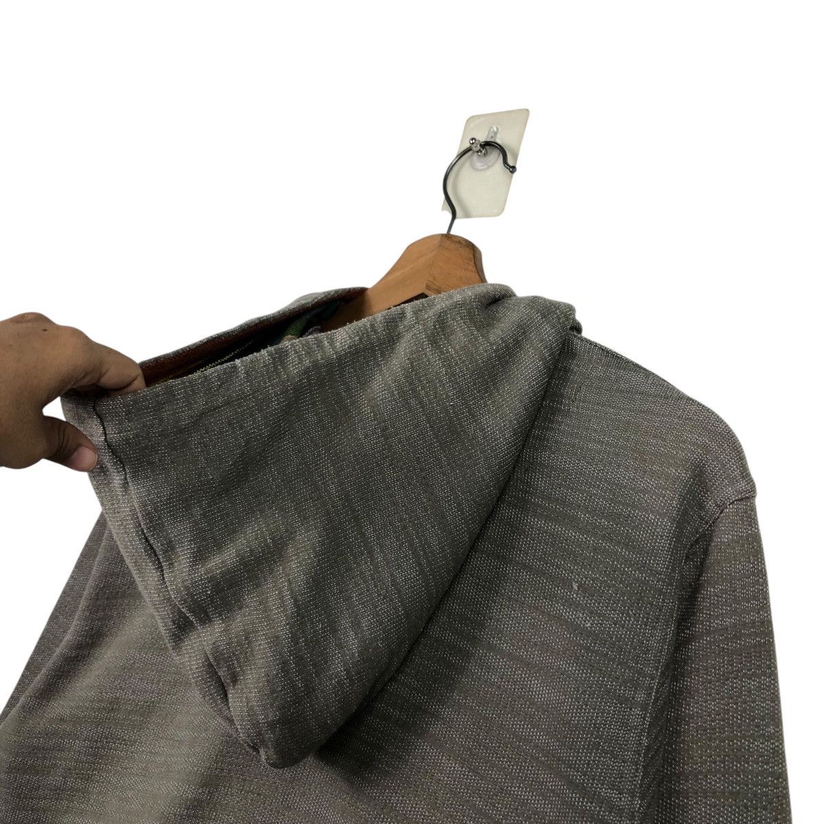 Japanese Brand Archive Culture Mix Hoodie Southwestern Woven Pocket Detail Size US L / EU 52-54 / 3 - 12 Thumbnail
