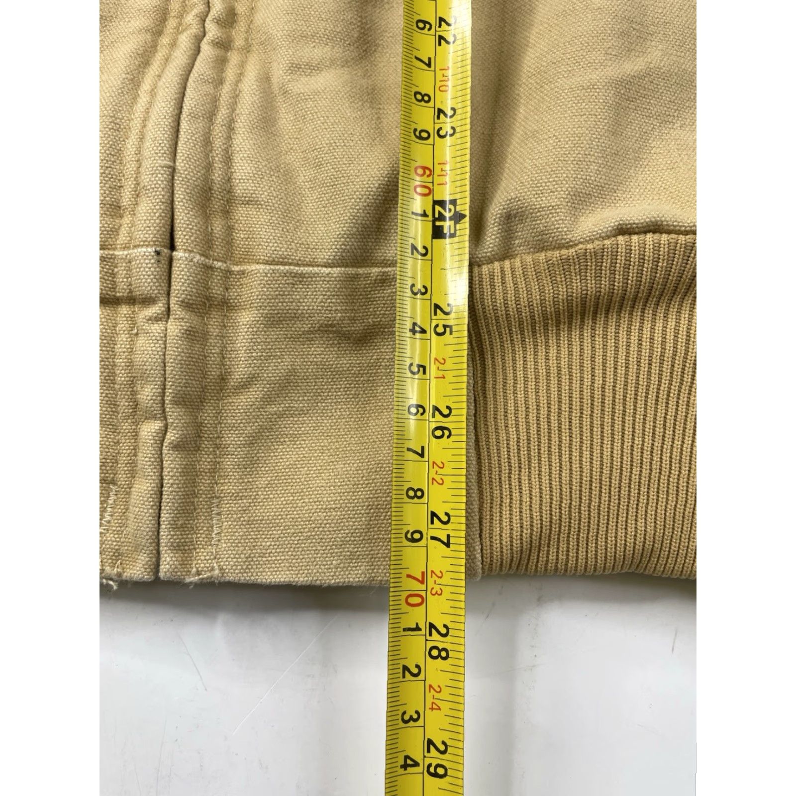 Carhartt VINTAGE NWT Carhartt J06 WET Hooded Canvas Work Jacket L Tan Men Size US L / EU 52-54 / 3 - 7 Thumbnail