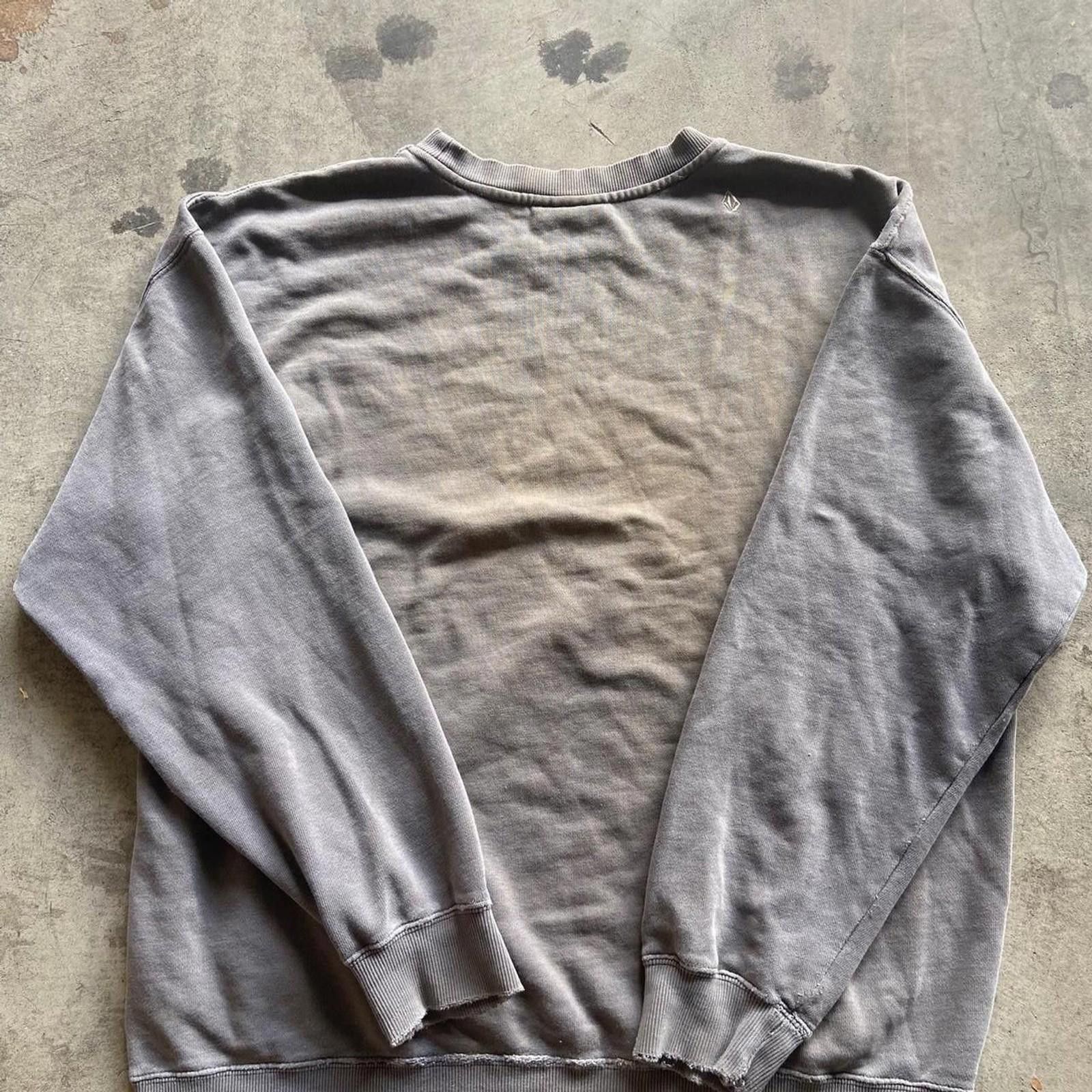 Volcom Volcom Stone Mens Crewneck Grey Mens Size Large Y2K Surf Size US L / EU 52-54 / 3 - 2 Thumbnail