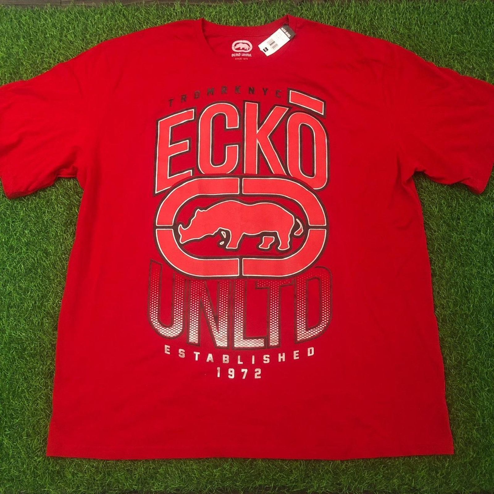 Ecko Unltd. NWT Men's Red Ecko UNLTD Graphic Tee Size US XXL / EU 58 / 5 - 1 Thumbnail