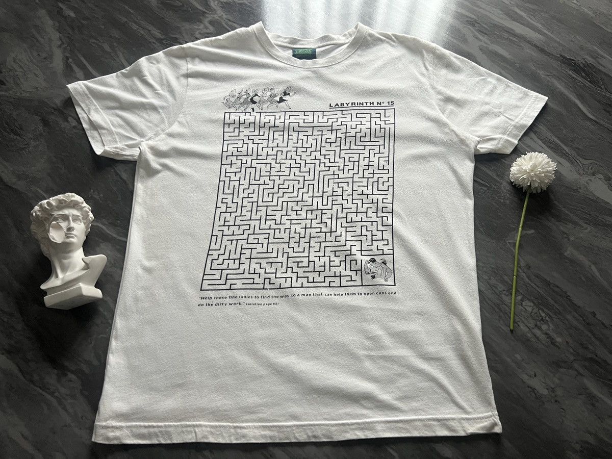 Pull & Bear XDYE Clothing : Maze Labyrinth To Handsome Men Size US XL / EU 56 / 4 - 2 Thumbnail