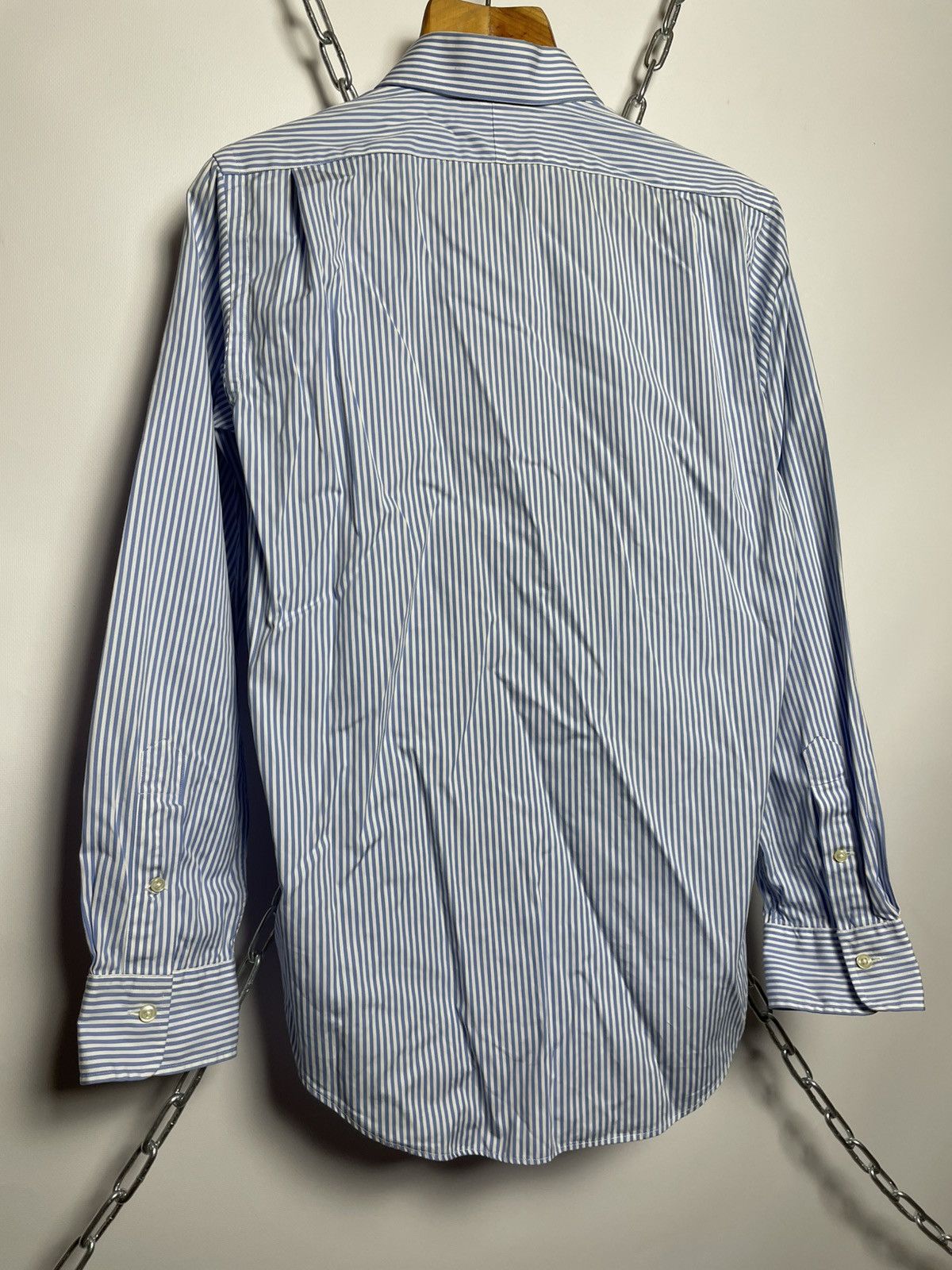 Polo Ralph Lauren Polo Ralph Lauren Blue Shirt Classic Botton Ups Size US M / EU 48-50 / 2 - 10 Thumbnail