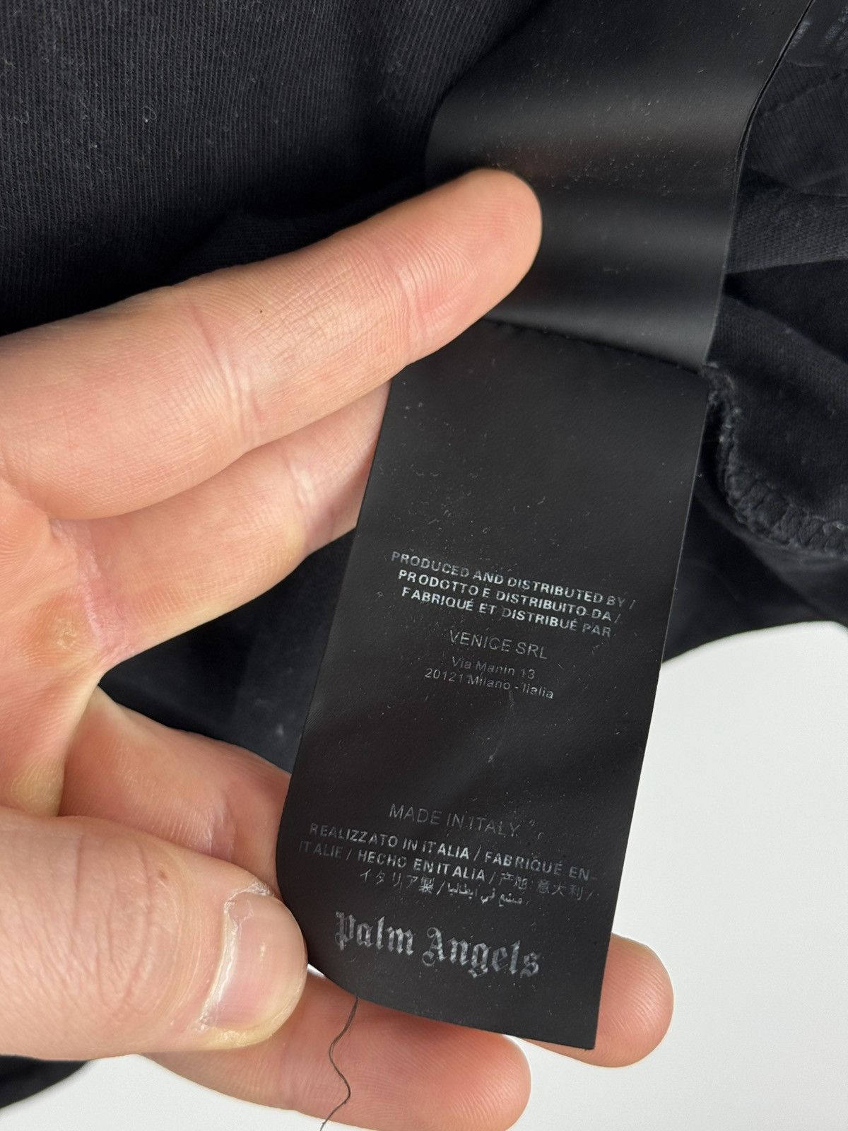 Palm Angels Palm Angels Mermaid Logo Oversized T-Shirt Women’s Black Size L / US 10 / IT 46 - 10 Thumbnail