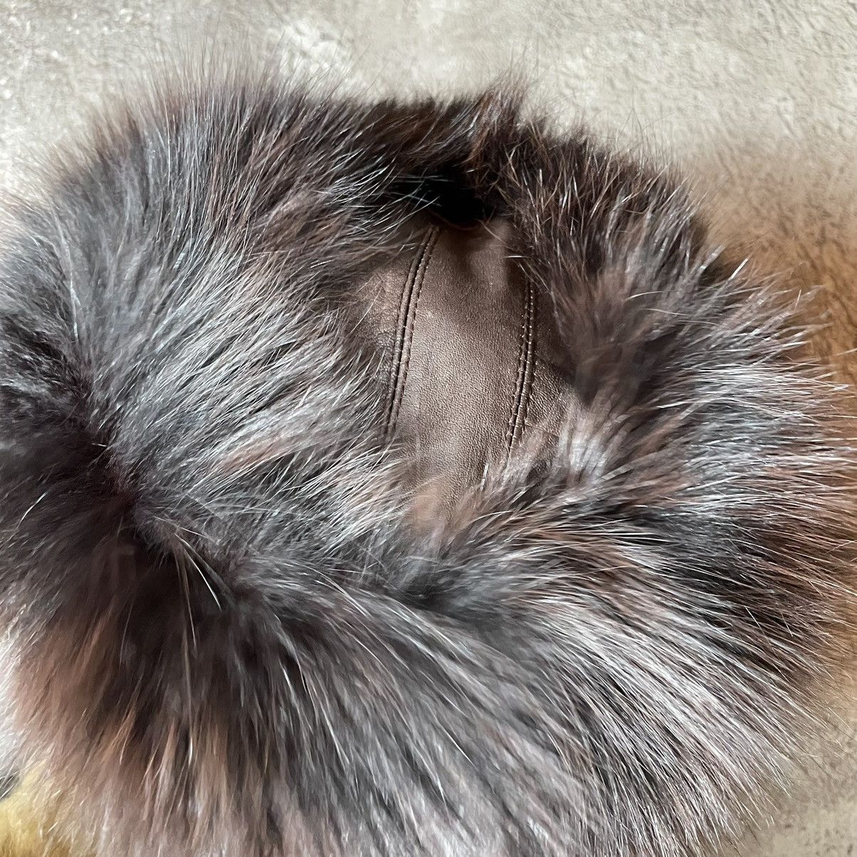 Vintage Vintage 90s Mohair Beanie Ushanka Faux Fur Grunge Alt OS Size ONE SIZE - 3 Thumbnail