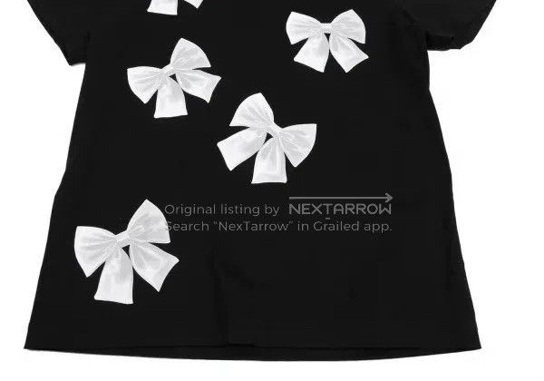 Comme des Garcons Comme Des Garcons Black Retro Bow Tie Top Size M / US 6-8 / IT 42-44 - 5 Thumbnail