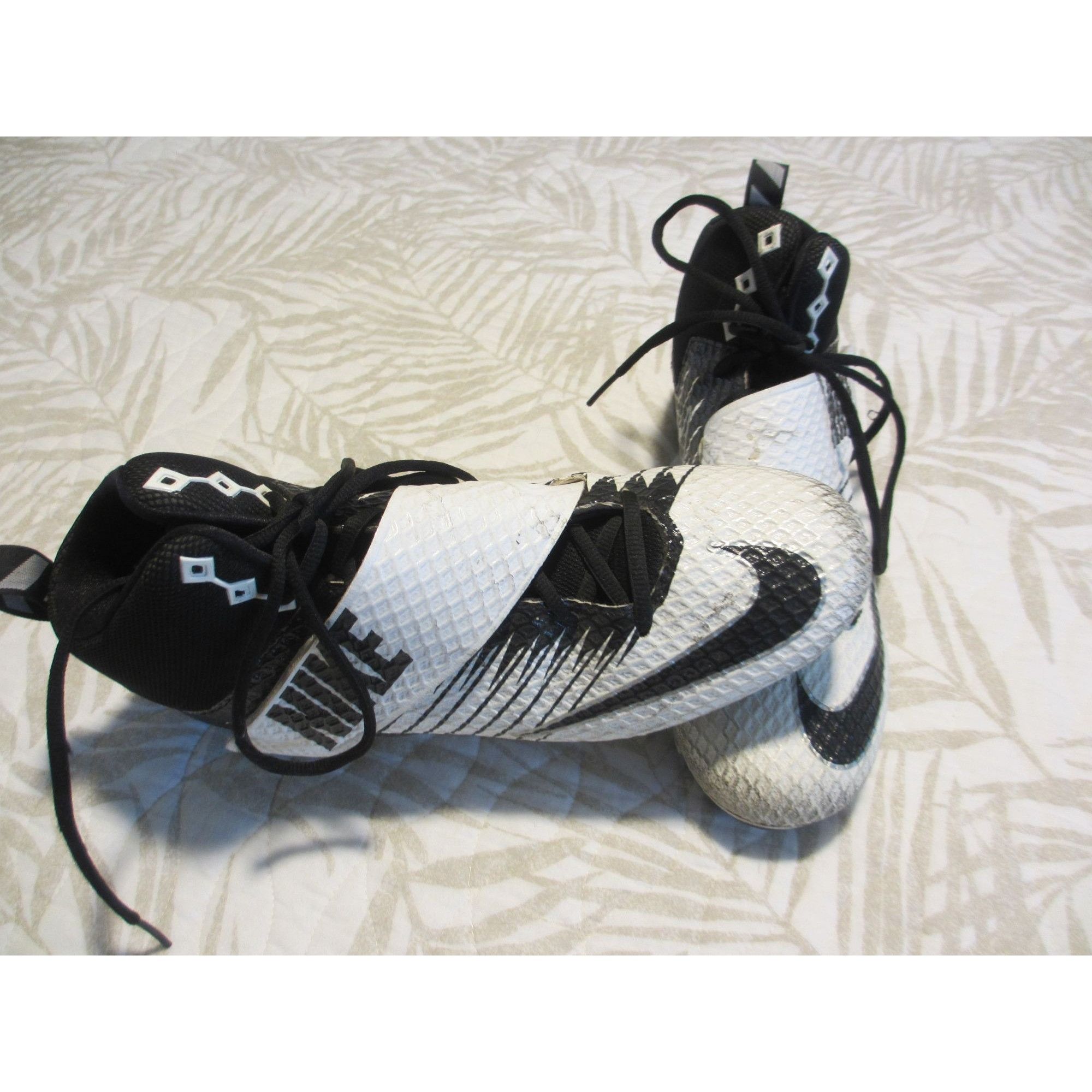 Nike Nike Mens Lunarbeast Pro TD Football Cleats Size 12 Black & Size US 12 / EU 45 - 2 Thumbnail