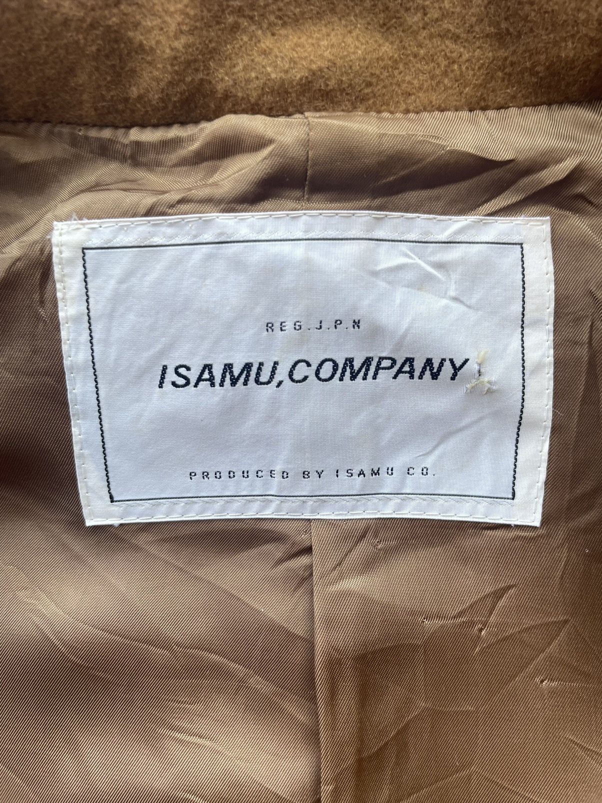 Isamu Katayama Backlash × Japanese Brand × Vintage Vintage Isamu Company Coat Size US L / EU 52-54 / 3 - 12 Thumbnail