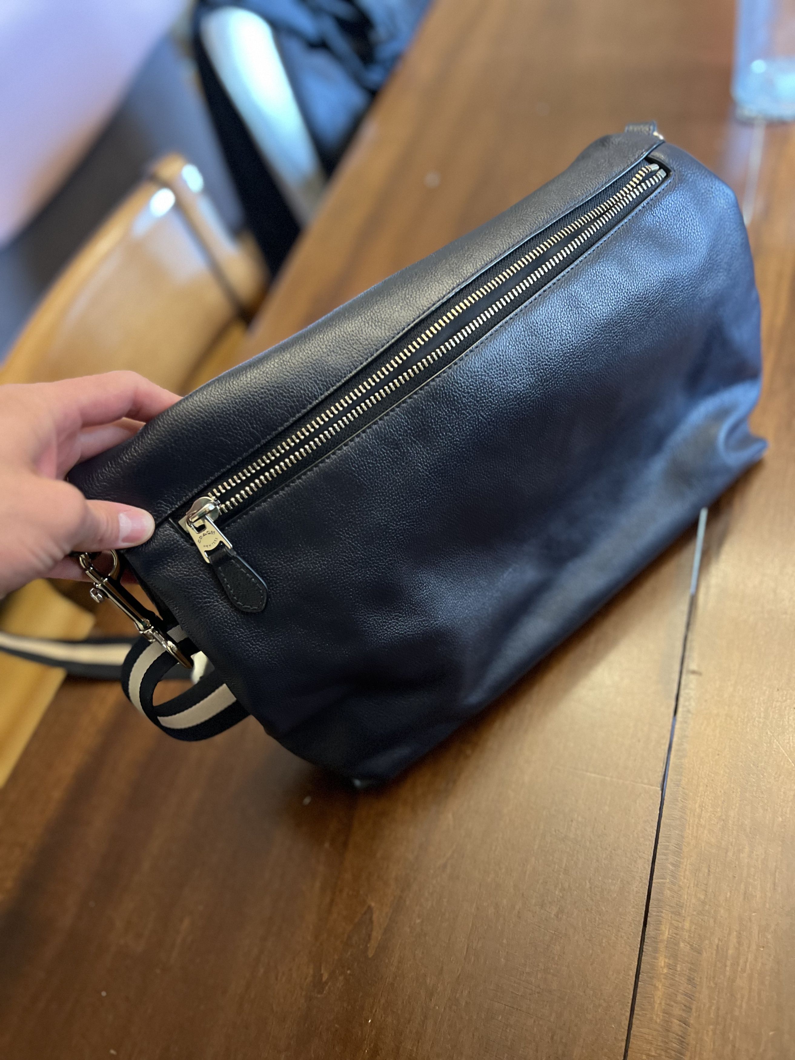 Coach Coach Men's Leather Messenger Bag Size ONE SIZE - 4 Thumbnail
