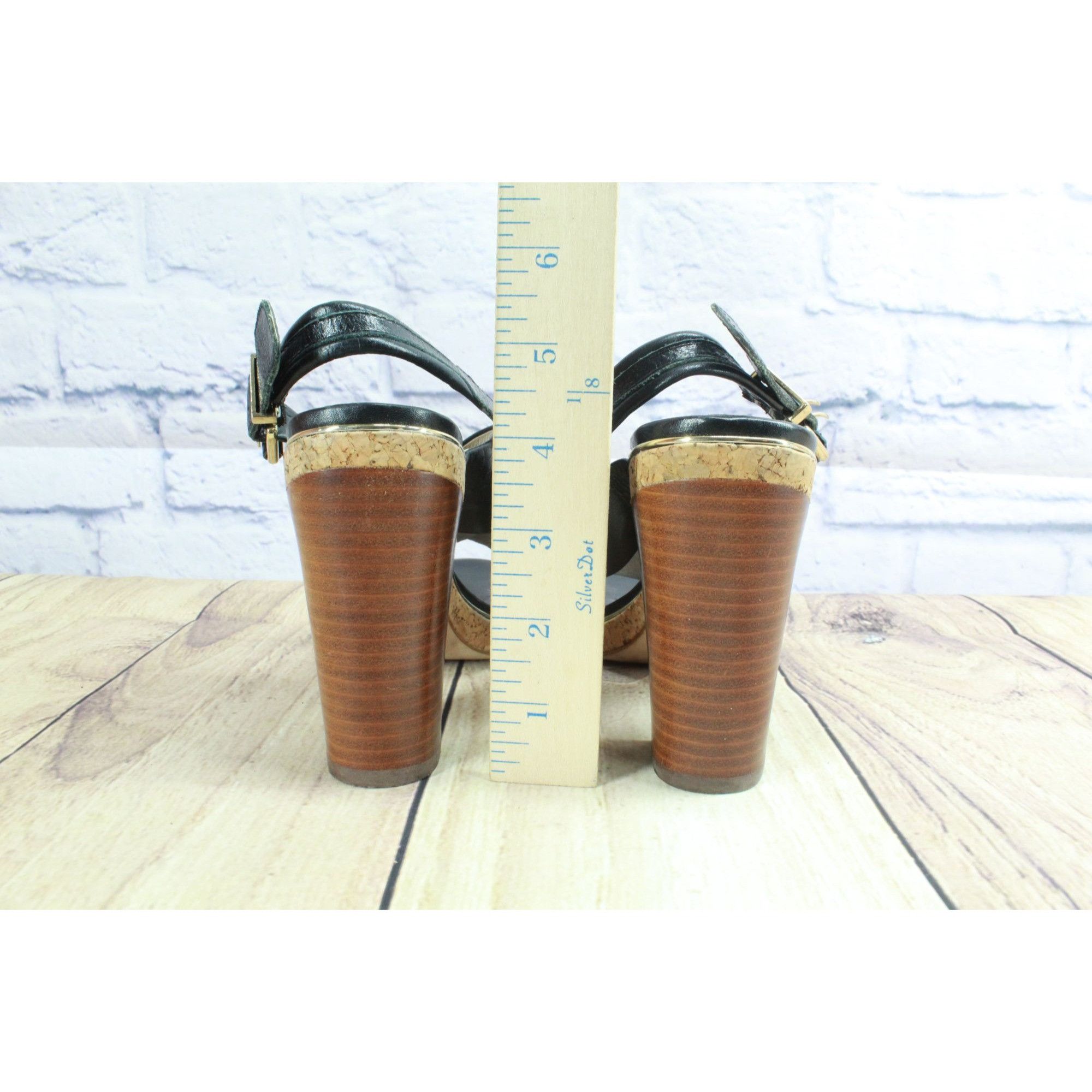 Other Louise et Cie Black Leather Open Toe Sandals US 6 Size US 6 / IT 36 - 7 Thumbnail