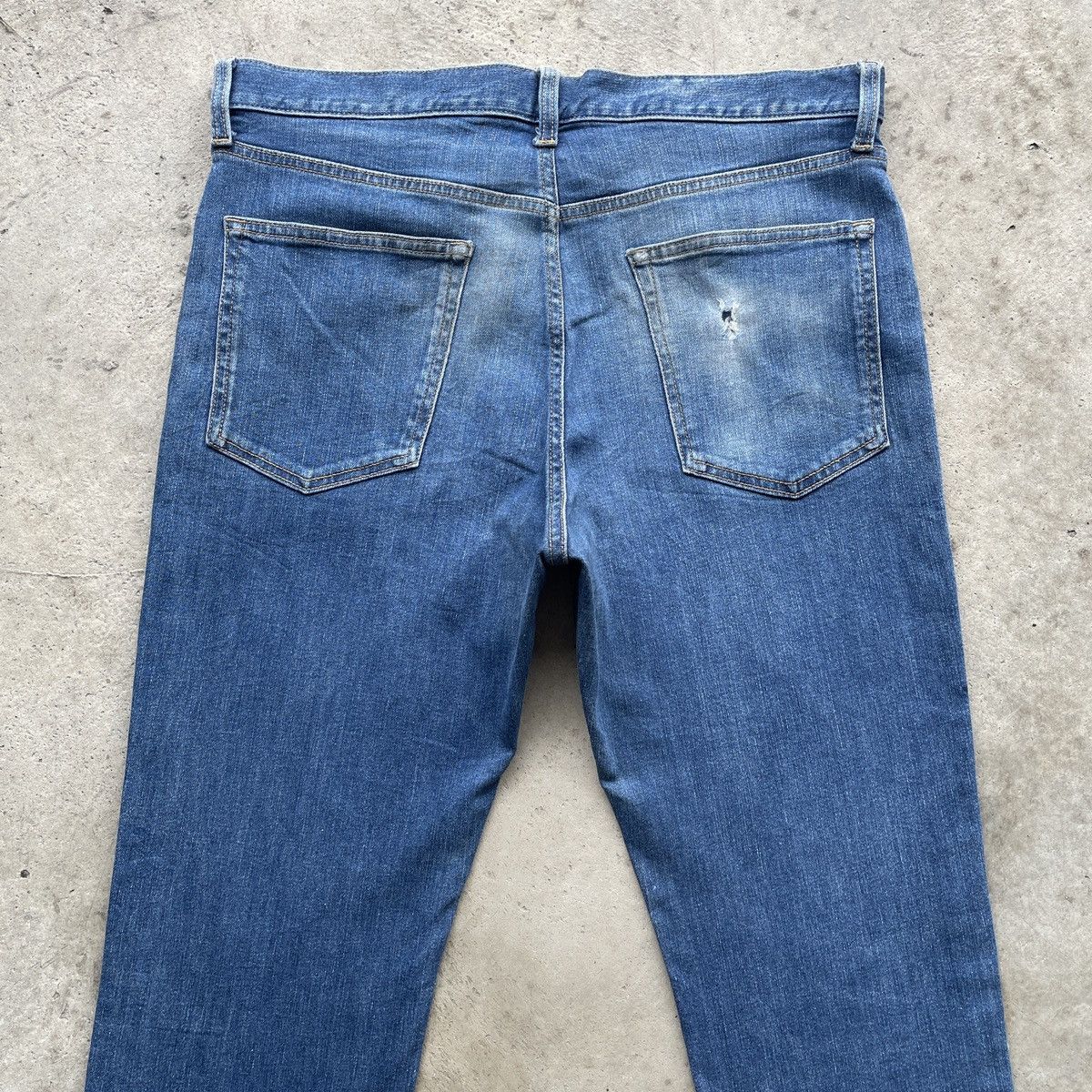 Japanese Brand Japanese Brand Gu Dirty/Painter Denim Jeans Pants W33 Size US 33 - 9 Thumbnail