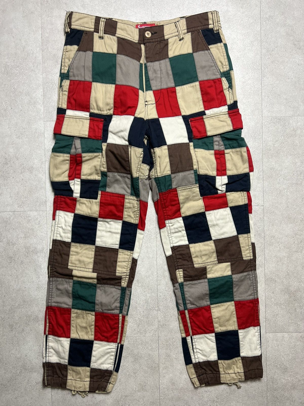 Supreme Patchwork Pants | Grailed