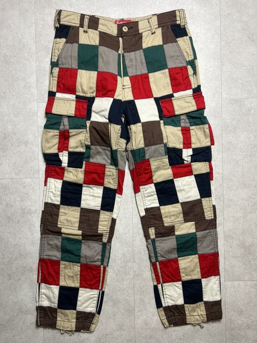 Supreme Supreme Patchwork Cargo Pants | Grailed