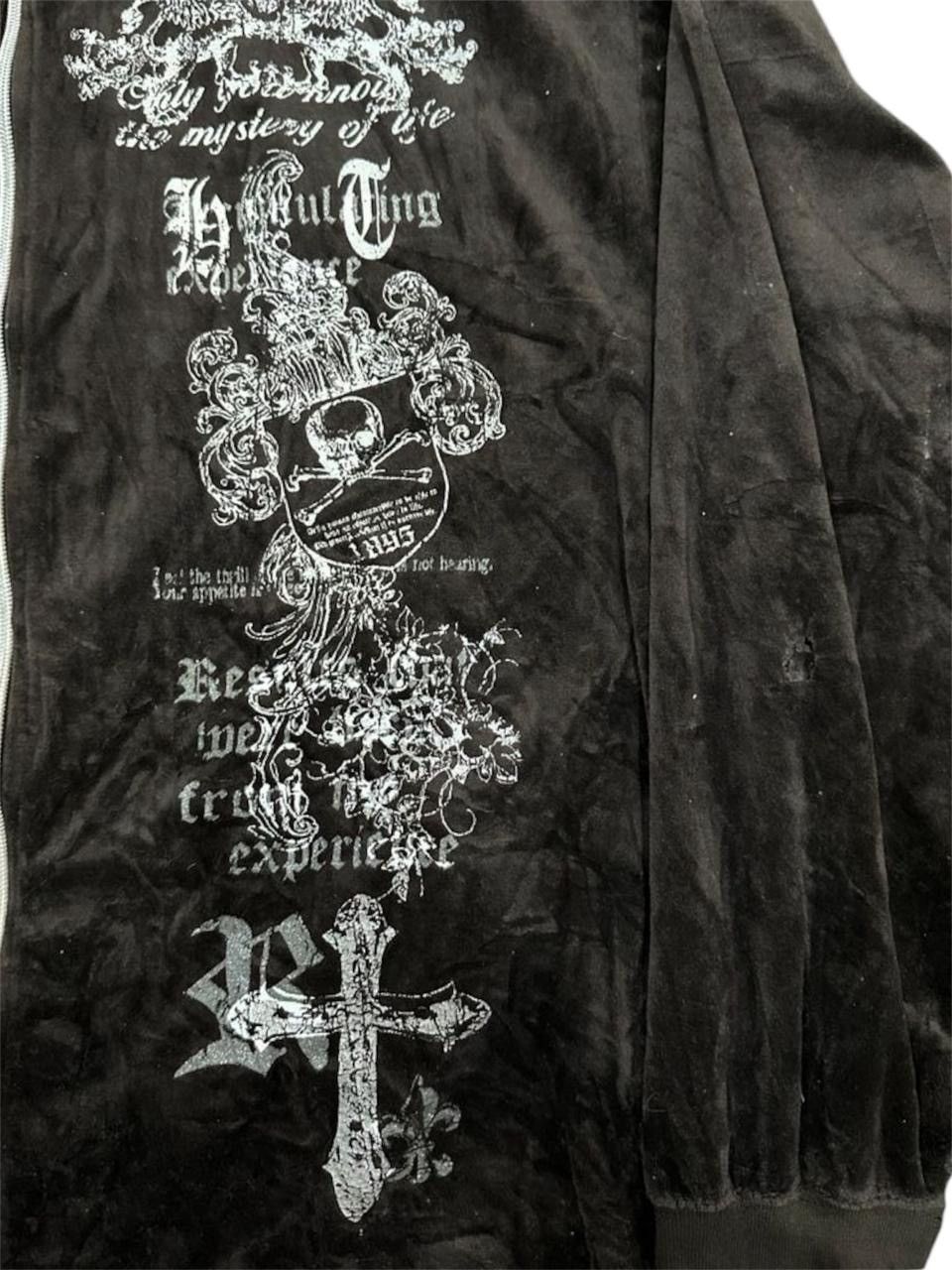 If Six Was Nine × Japanese Brand × Le Grande Bleu (L.G.B.) Pino bazzo poem skull fur hoodie Size US L / EU 52-54 / 3 - 3 Thumbnail