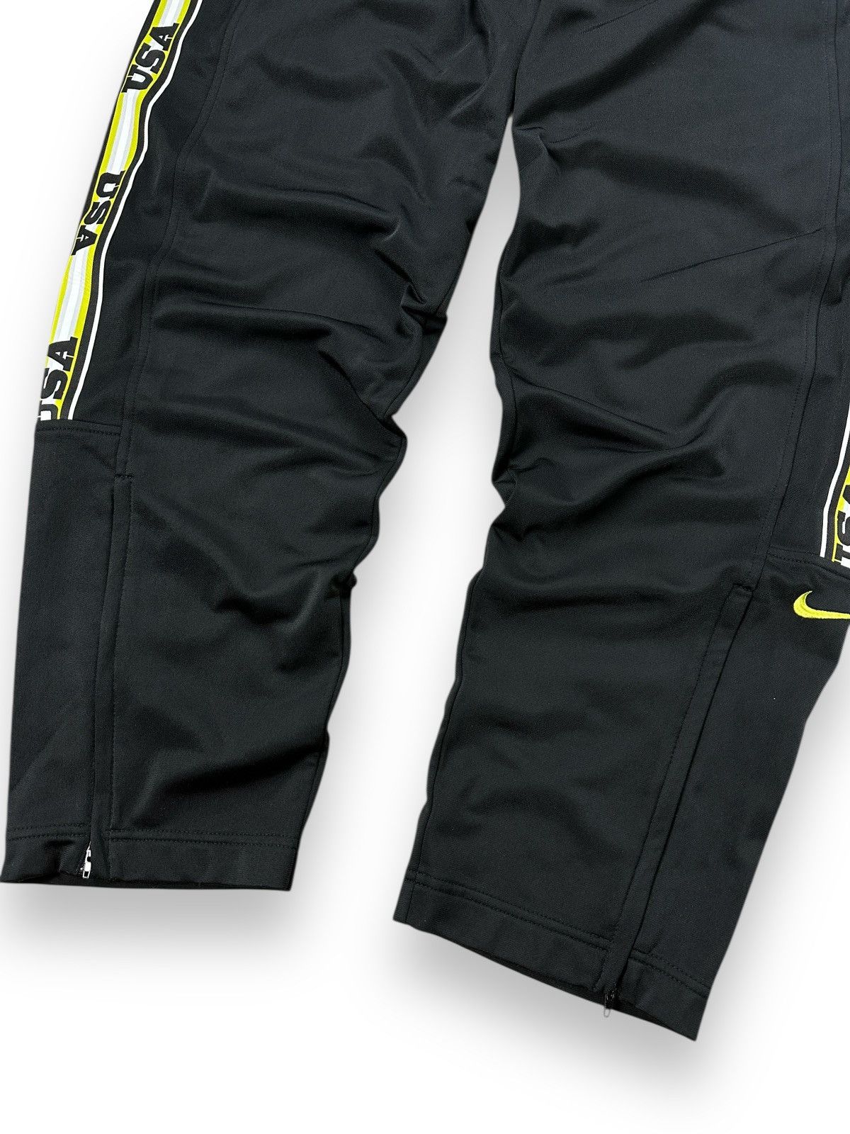 Nike Vintage 90’s Nike USA Tape Logo Y2K Track Pants Men’s Size L Size US 34 / EU 50 - 3 Thumbnail