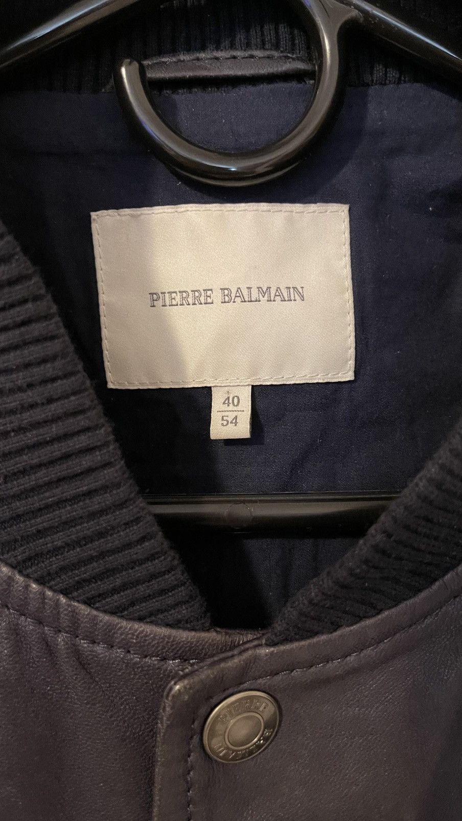 Pierre Balmain Pierre Balmain vintage leather jacket Size US L / EU 52-54 / 3 - 7 Thumbnail