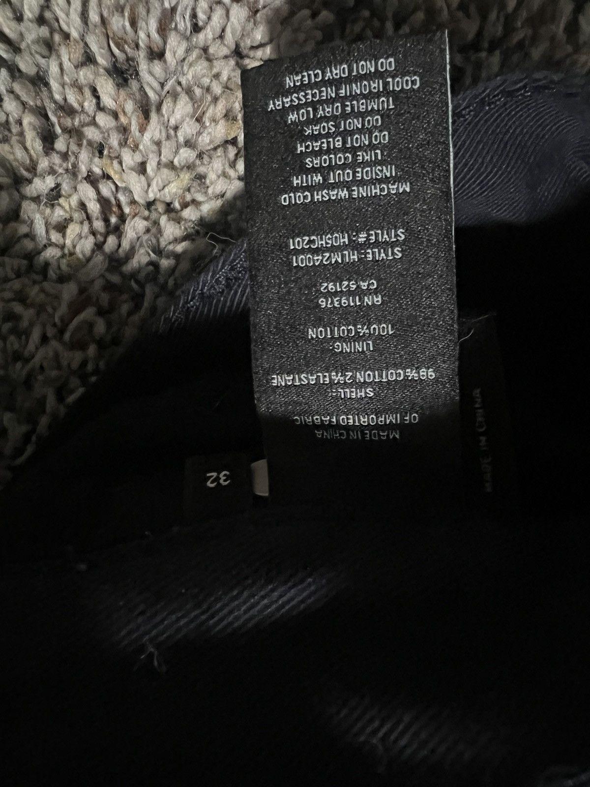 Helmut Lang Men’s Helmut Lang Distressed Denim Blue Size 32 Size US 32 / EU 48 - 6 Thumbnail