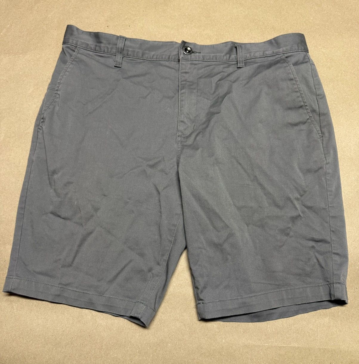 RVCA RVCA Shorts Mens 38 Grey Weekend Stretch Chino Pocket Casual Size US 38 / EU 54 - 1 Thumbnail