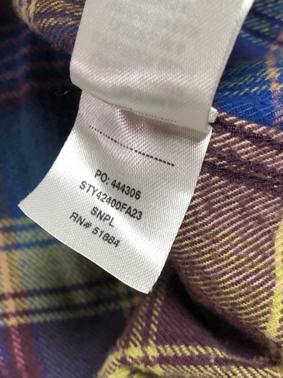 Patagonia × Vintage Patagonia Cotton Plaid Button Up Long Sleeve Shirt Size US S / EU 44-46 / 1 - 4 Thumbnail